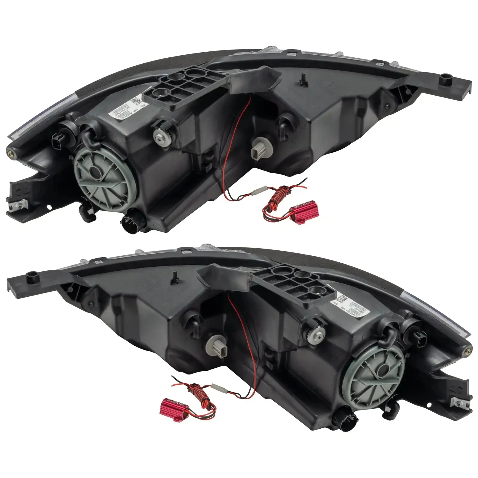 ORACLE Lighting 2013-2016 Dodge Dart Pre-Assembled Halo Headlights - Black Housing (Halogen Style) - Image 5