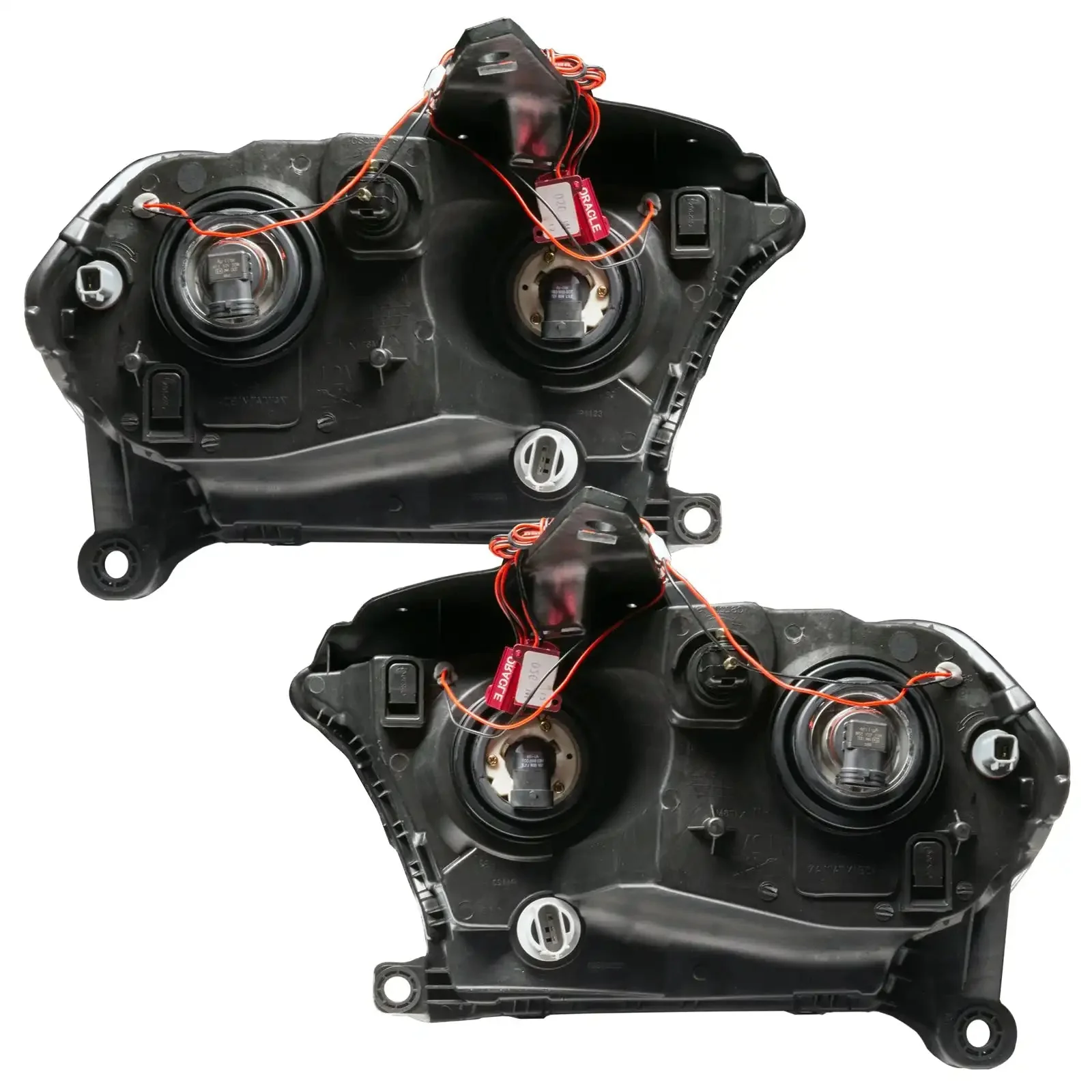 ORACLE Lighting 2011-2013 Dodge Durango Pre-Assembled Headlights Non-HID - Chrome Housing - Image 4