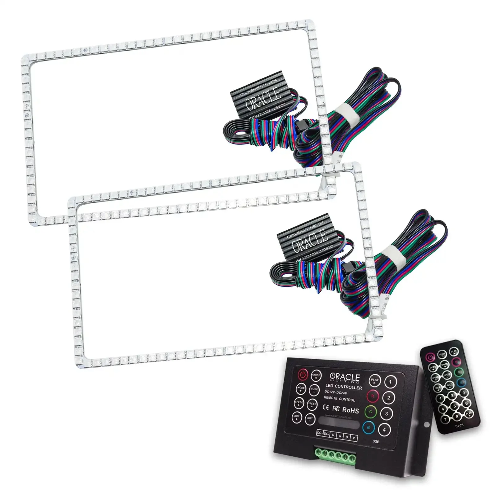 ORACLE Lighting 1994-2001 Dodge Ram LED Headlight Halo Kit - Image 8