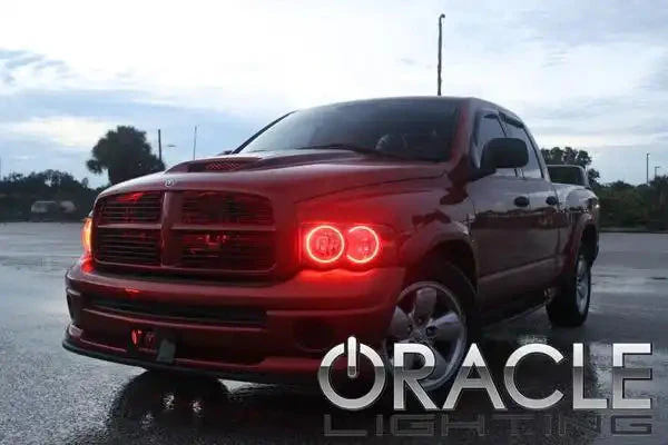 ORACLE Lighting 2002-2005 Dodge Ram Pre-Assembled Halo Headlights - Image 13