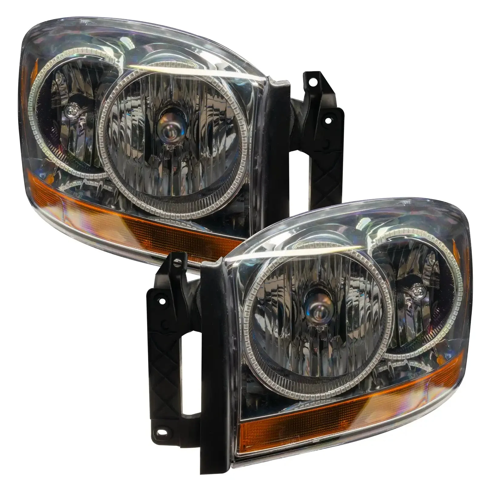 ORACLE Lighting 2006 Dodge Ram Pre-Assembled Halo Headlights - Chrome - Image 9