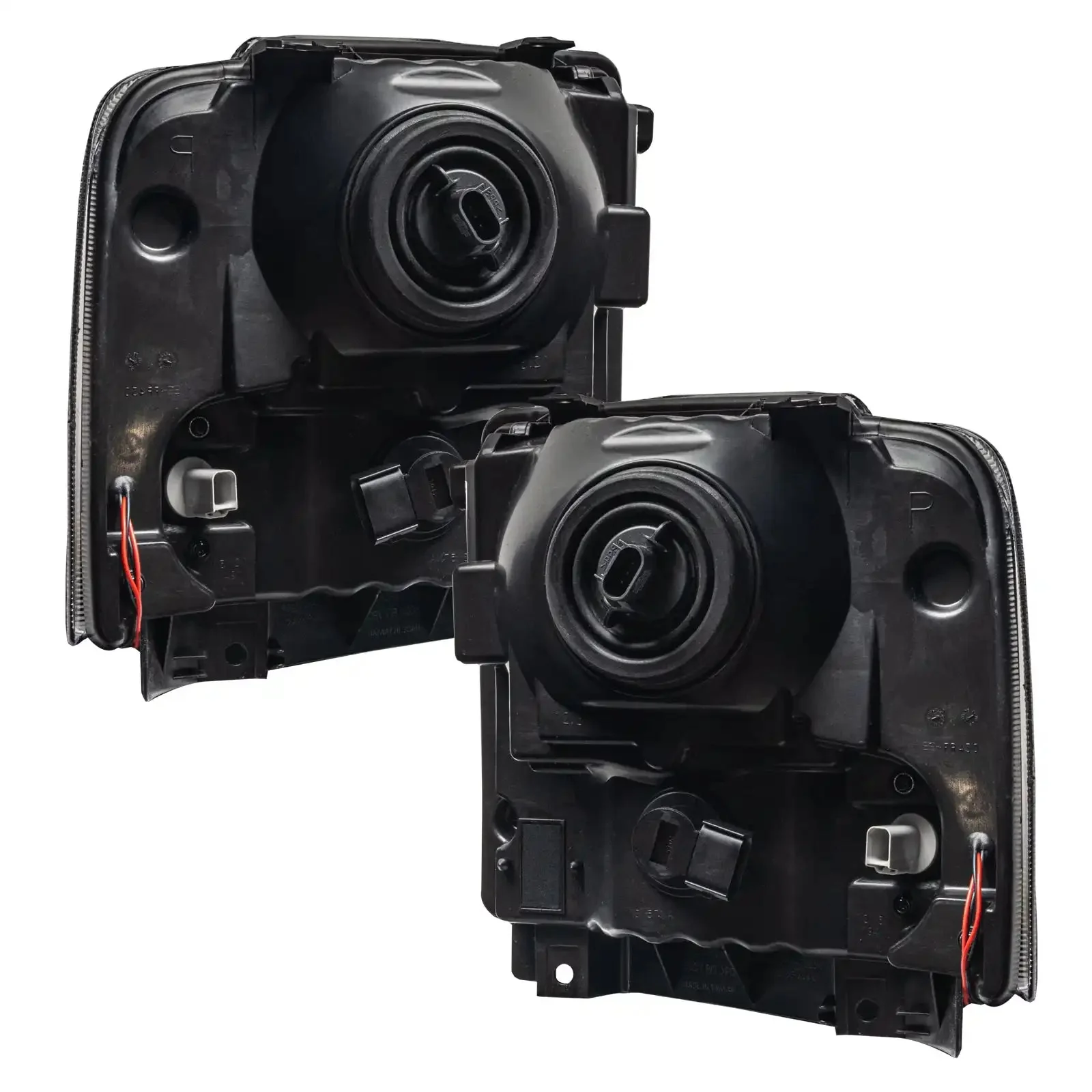 ORACLE Lighting 2005 Ford Excursion Pre-Assembled Halo Headlights - Black Housing - Image 4