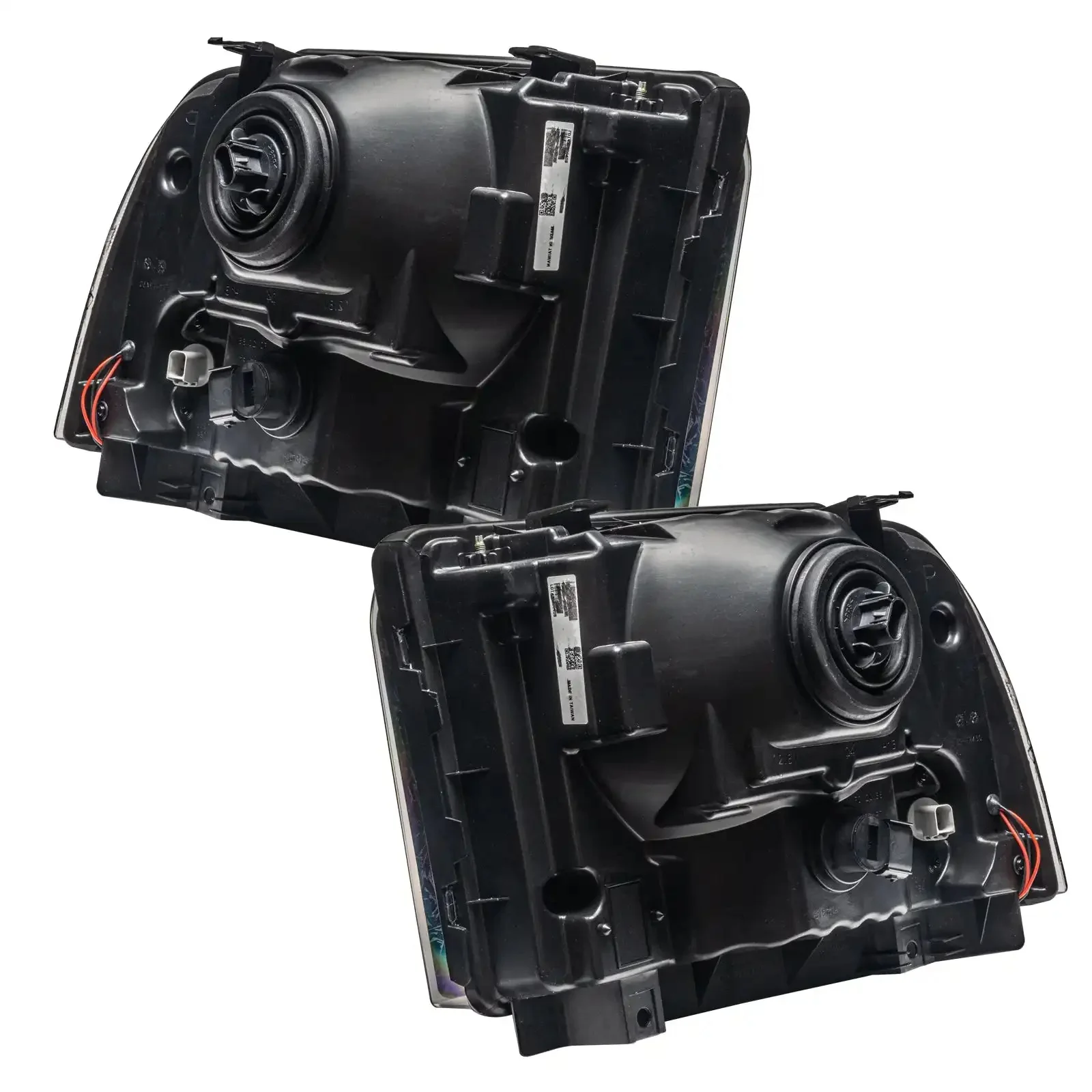 ORACLE Lighting 2005 Ford Excursion Pre-Assembled Halo Headlights - Black Housing - Image 5
