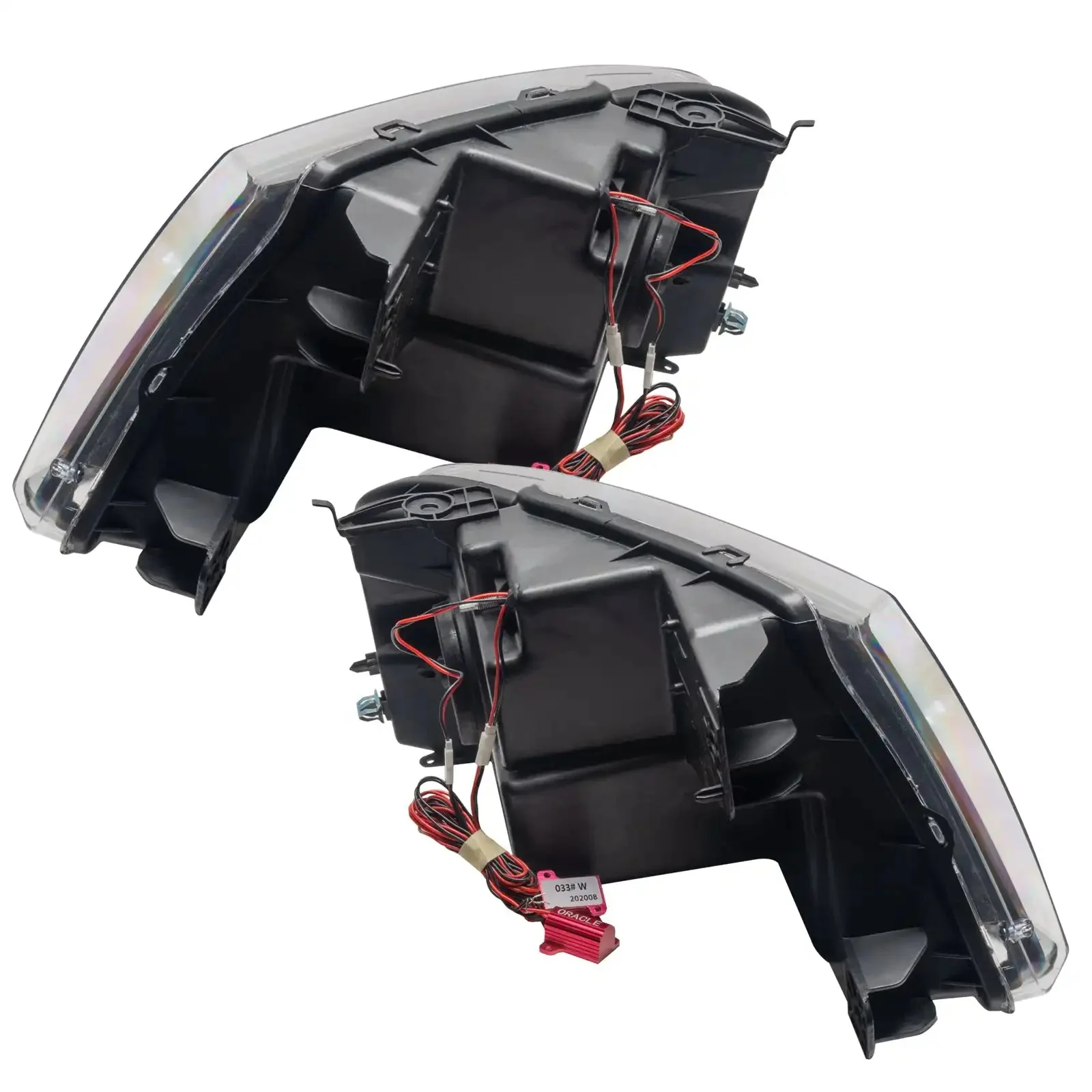 ORACLE Lighting 2005-2008 Ford F-150 Pre-Assembled Halo Headlights - Chrome Housing - Image 4