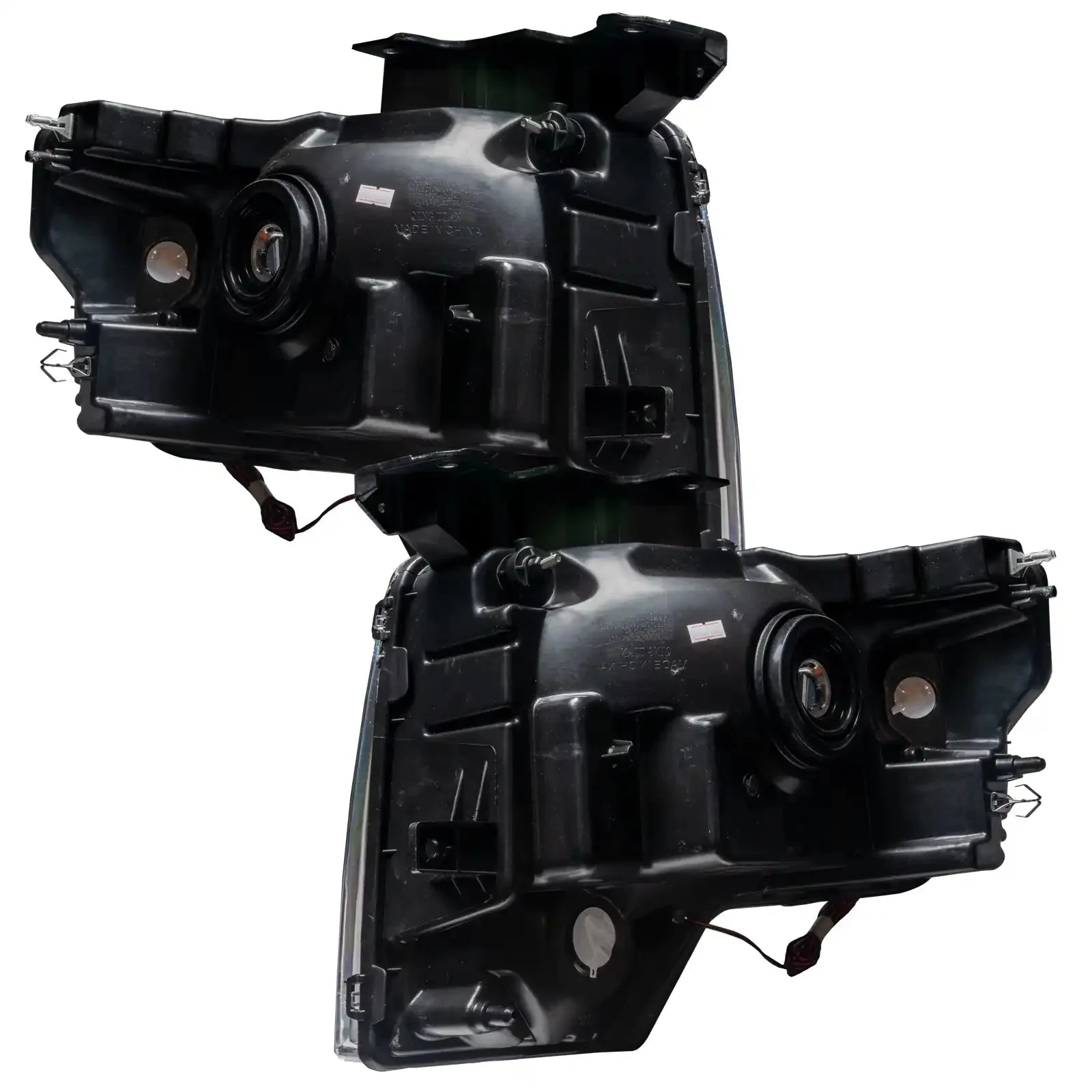 ORACLE Lighting 2009-2014 Ford F-150 Pre-Assembled Halo Headlights - Non HID - Chrome Housing - Image 4
