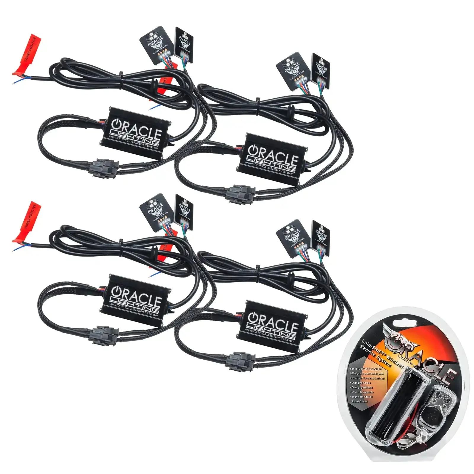 ORACLE Lighting 2022-2024 Ford Maverick ColorSHIFT Headlight Demon Eye Kit - Image 4
