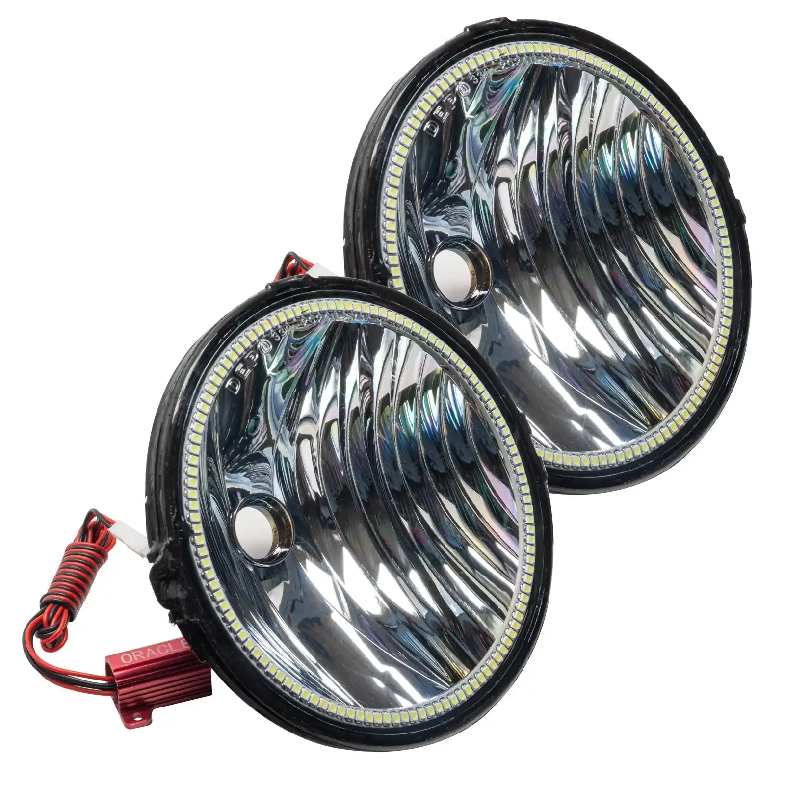 ORACLE Lighting 2010-2012 Ford Mustang GT Pre-Assembled Halo Fog Lights - Image 3
