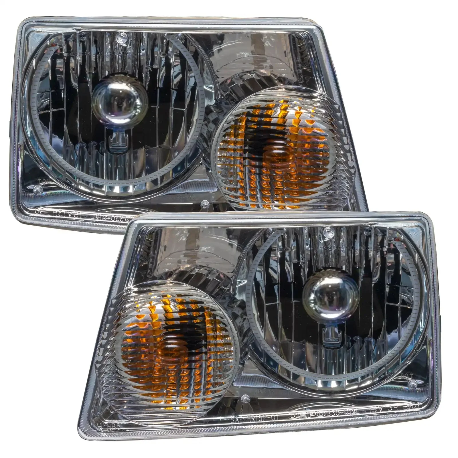 ORACLE Lighting 2001-2011 Ford Ranger Pre-Assembled Halo Headlights - Image 9