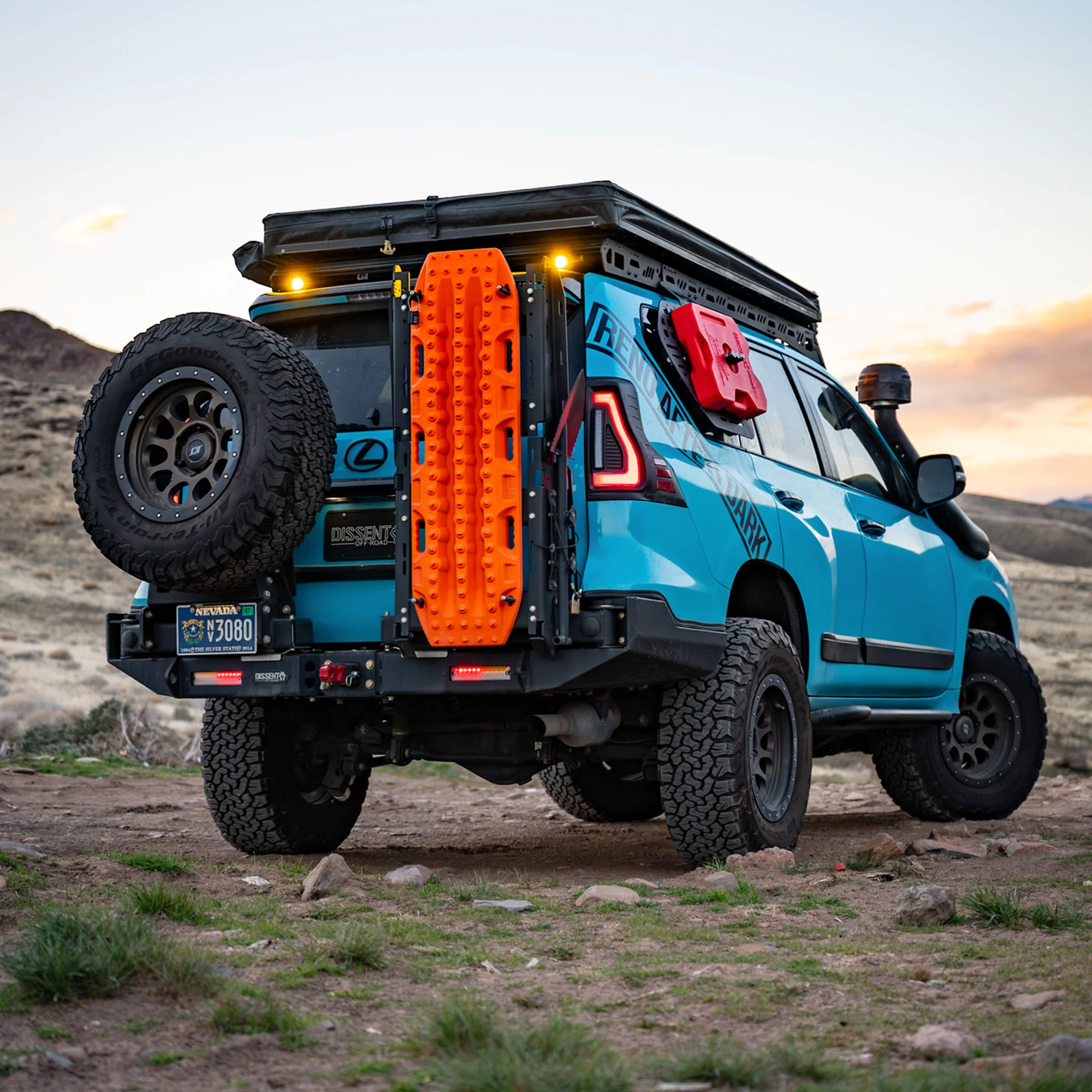 Flush Mount LED Tail Lights 2010-2023 Lexus GX460 Toyota Prado Sequential Lensless - Image 12