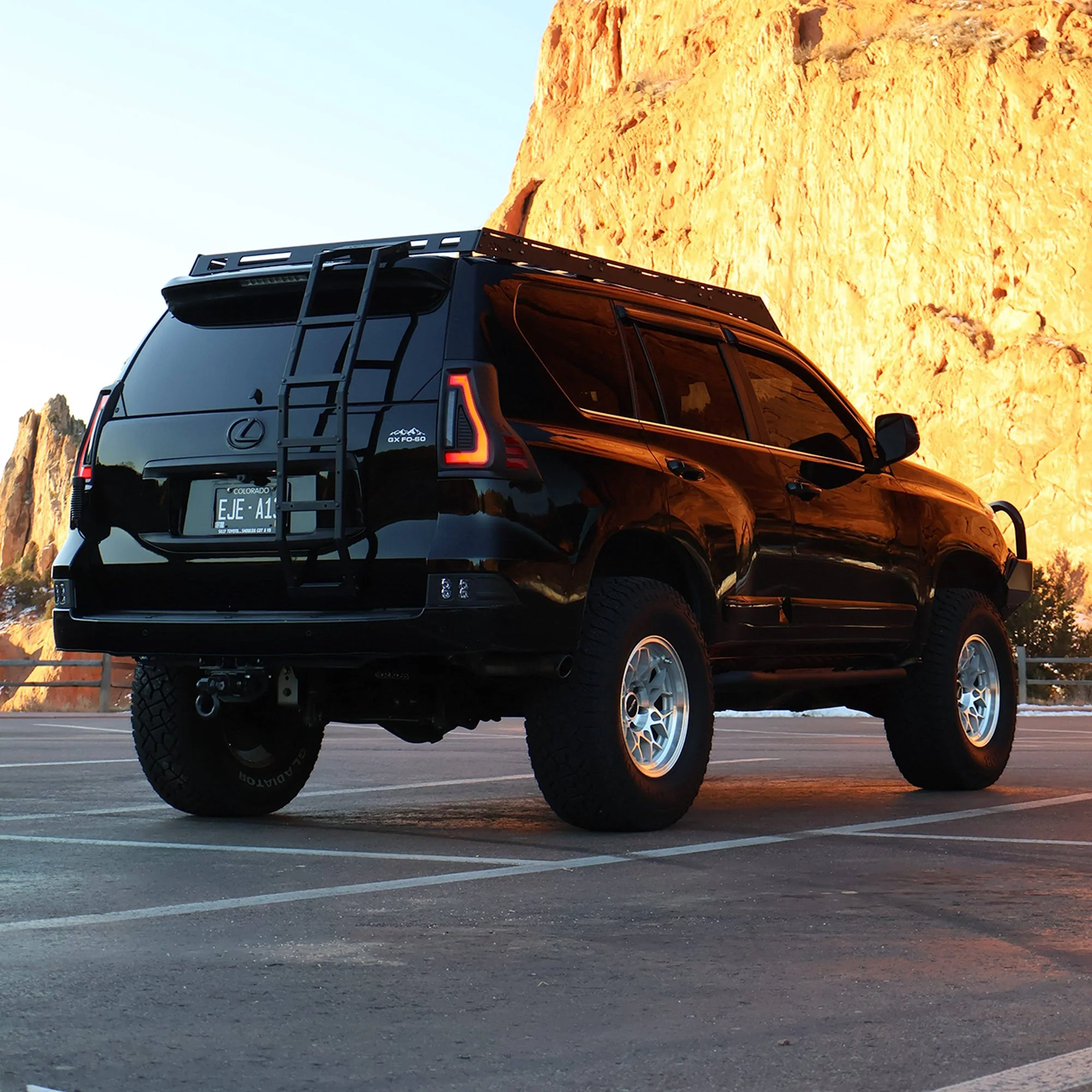 Flush Mount LED Tail Lights 2010-2023 Lexus GX460 Toyota Prado Sequential Lensless - Image 19