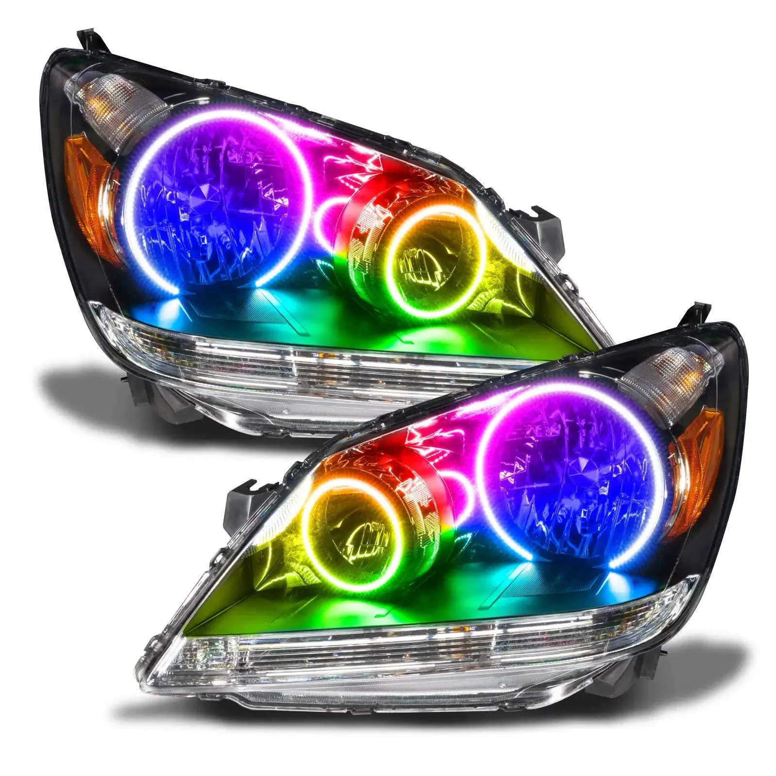 ORACLE Lighting 2005-2007 Honda Odyssey Pre-Assembled Halo Headlights - Image 7