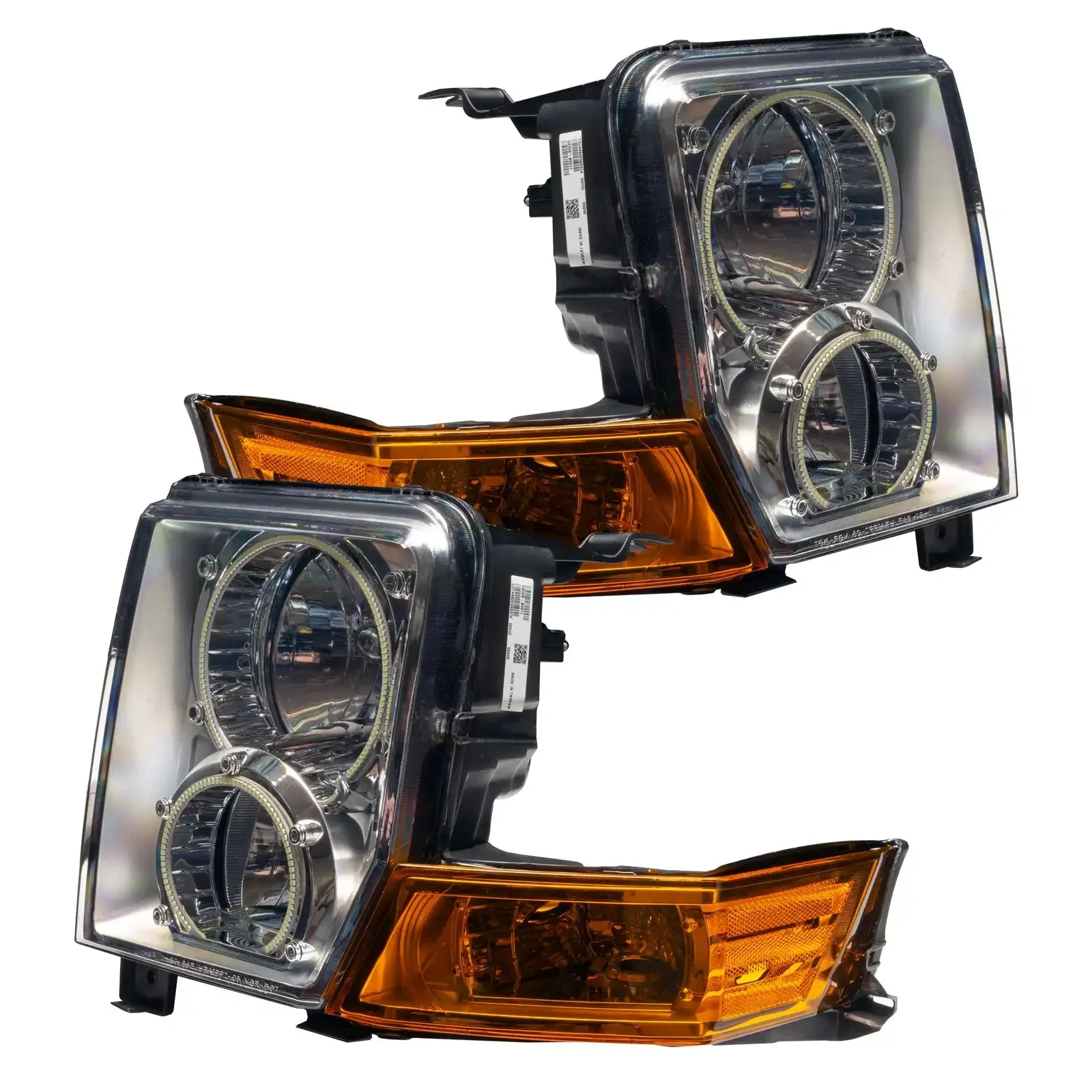 ORACLE Lighting 2006-2010 Jeep Commander Pre-Assembled Halo Headlights - Image 3
