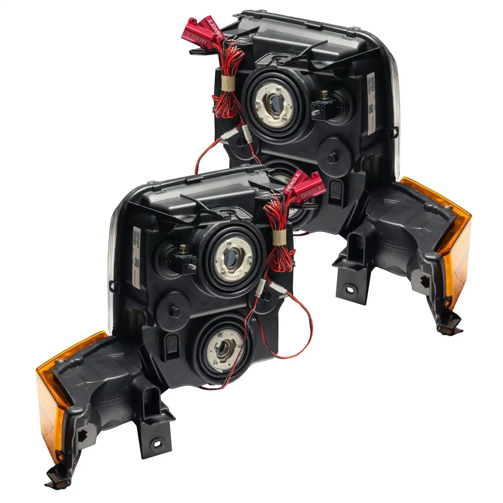 ORACLE Lighting 2006-2010 Jeep Commander Pre-Assembled Halo Headlights - Image 4