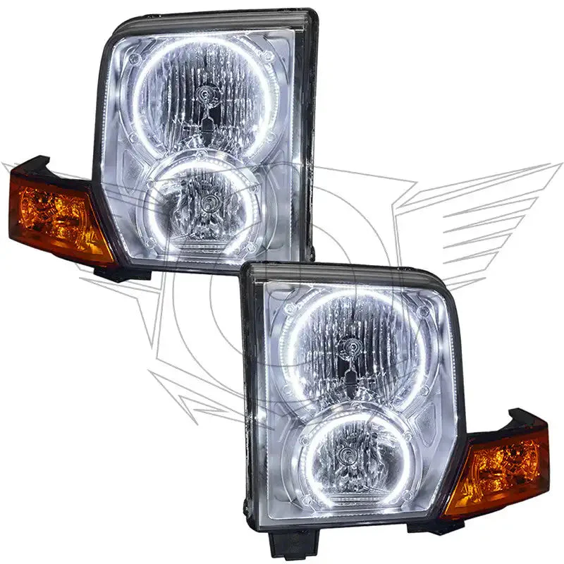 ORACLE Lighting 2006-2010 Jeep Commander Pre-Assembled Halo Headlights - Image 6