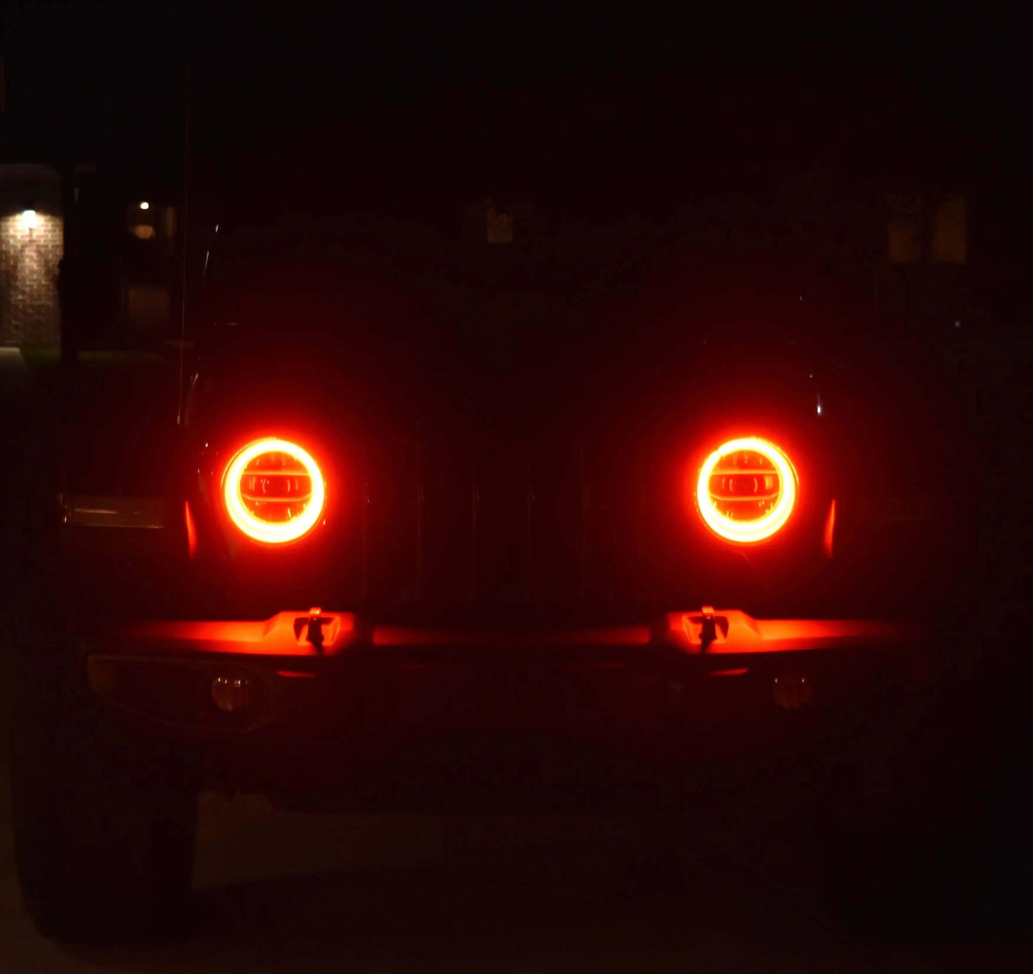 ORACLE Lighting 2020-2025 Jeep Gladiator JT LED Headlight Surface Mount Halo Kit - Image 11