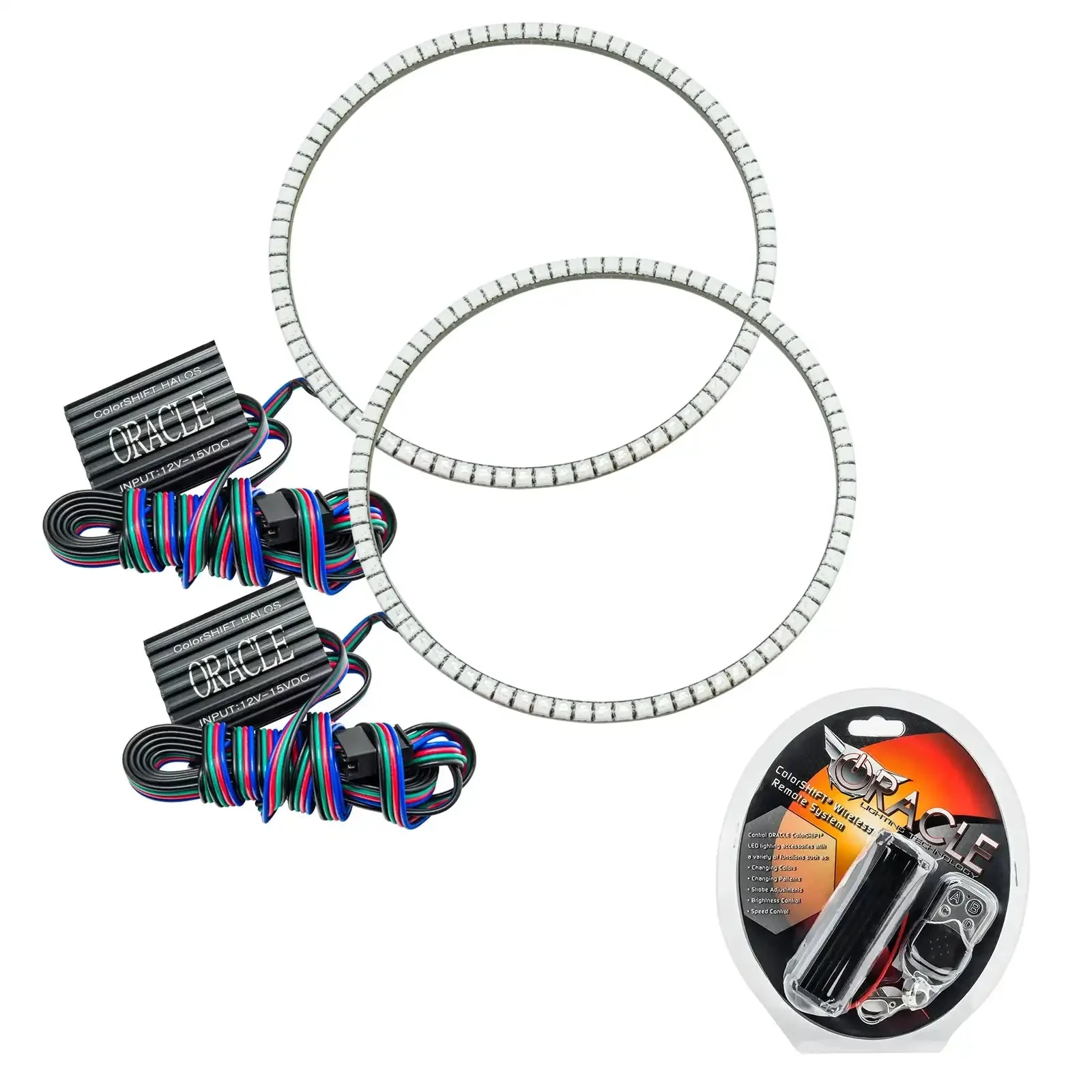ORACLE Lighting 2020-2025 Jeep Gladiator JT LED Headlight Surface Mount Halo Kit - Image 17