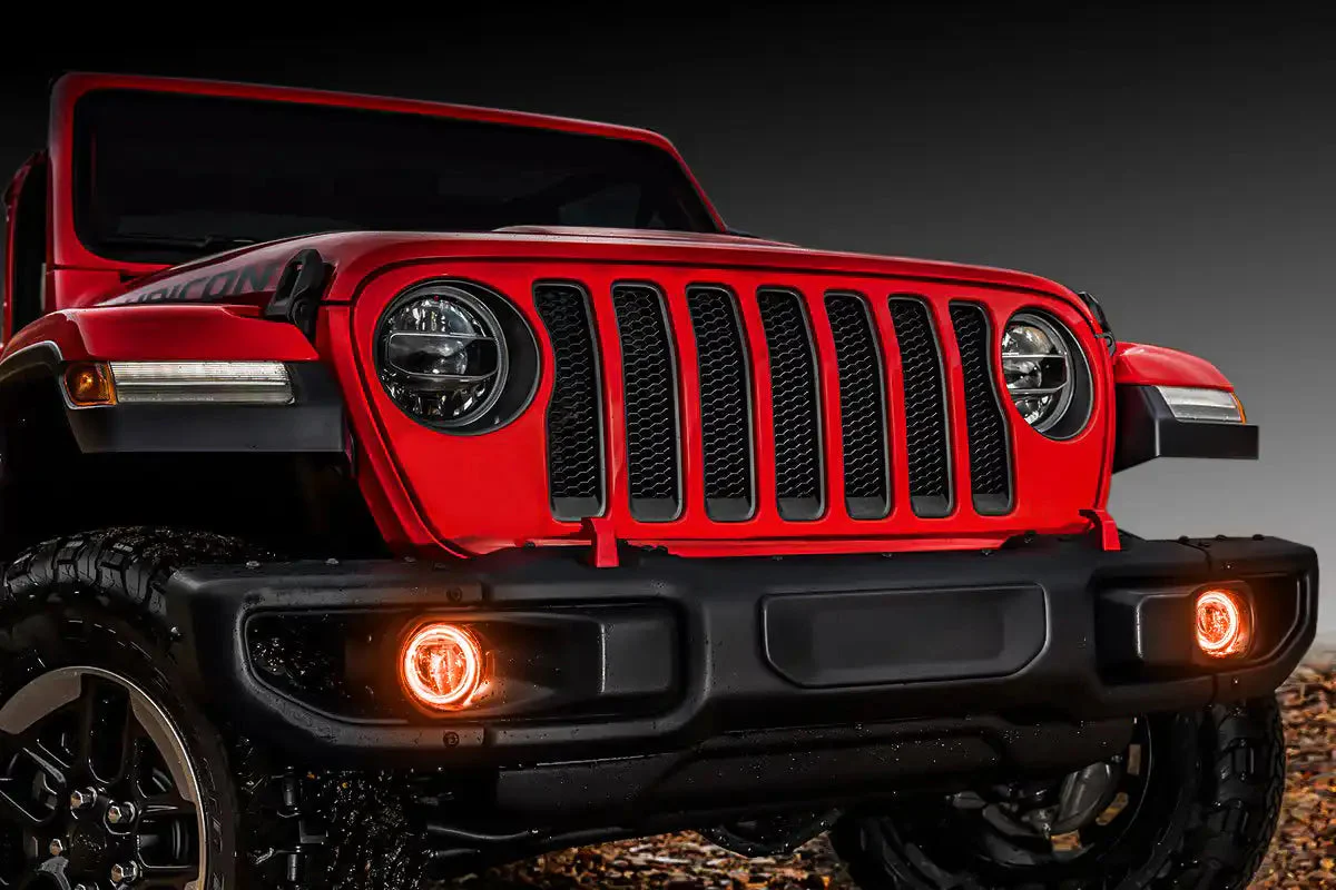 ORACLE Lighting 2020-2025 Jeep Gladiator JT LED Surface Mount Fog Light Halo Kit - Image 9
