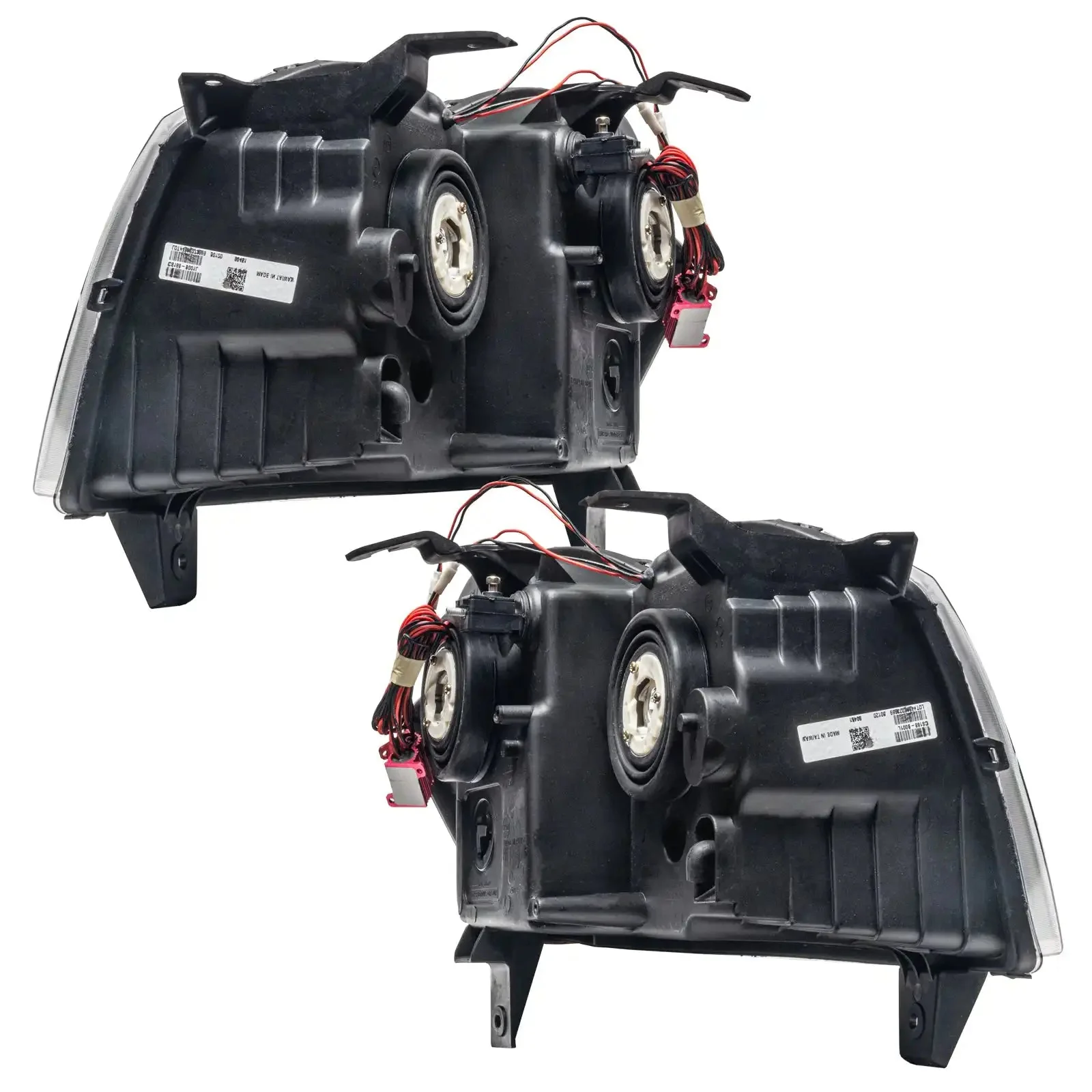 2005-2007 Jeep Grand Cherokee Pre-Assembled Headlights - Non HID - Chrome - Image 12