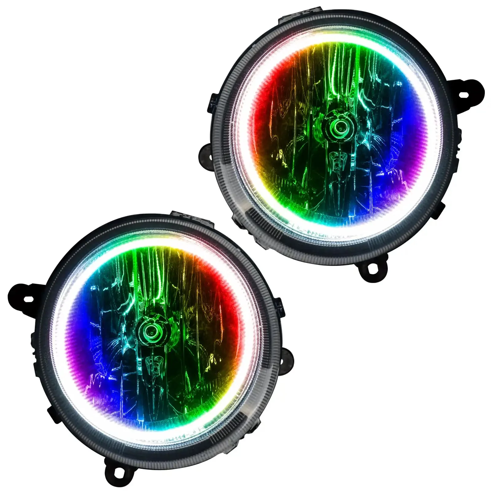 ORACLE Lighting 2007-2016 Jeep Patriot Pre-Assembled Halo Headlights - Image 7