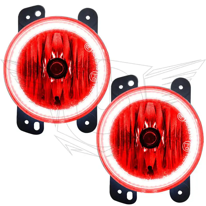ORACLE Lighting 2007-2009 Jeep Wrangler JK Pre-Assembled Halo Fog Lights - Image 4