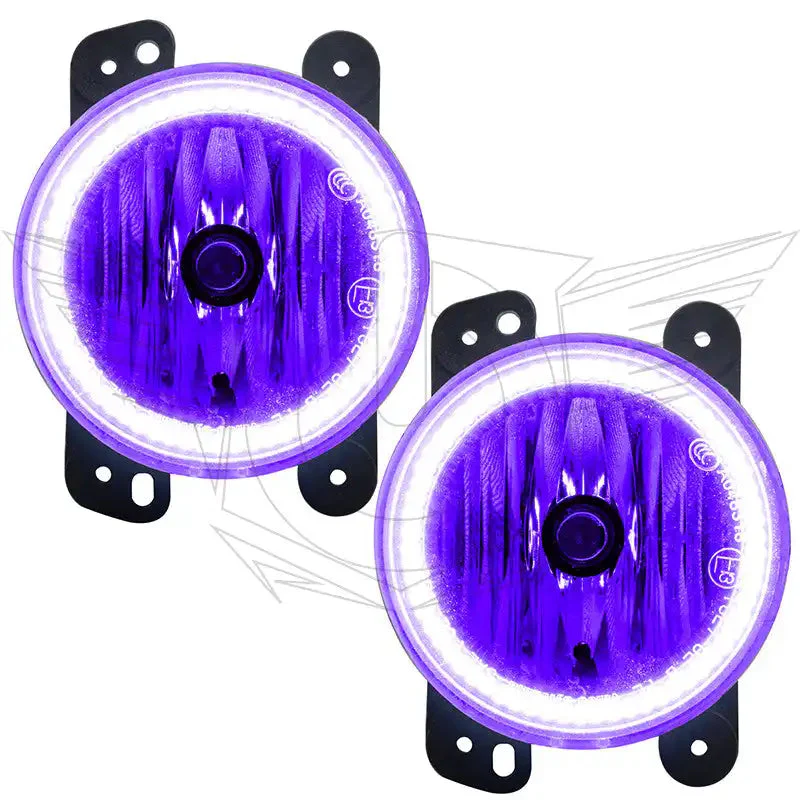 ORACLE Lighting 2010-2017 Jeep Wrangler JK Pre-Assembled Halo Fog Lights - Image 10