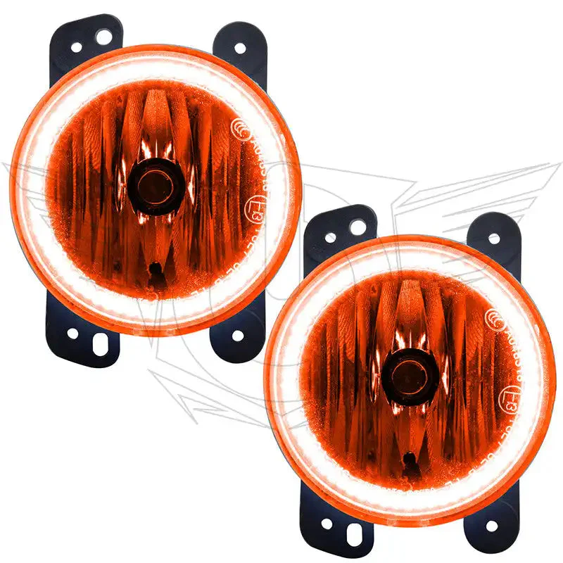ORACLE Lighting 2010-2017 Jeep Wrangler JK Pre-Assembled Halo Fog Lights - Image 9