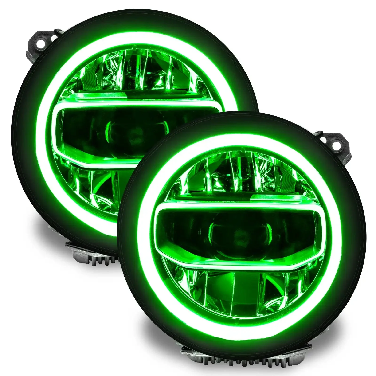 ORACLE Lighting Jeep Wrangler JL ColorSHIFT RGB+W Headlight DRL Upgrade Kit - Image 10