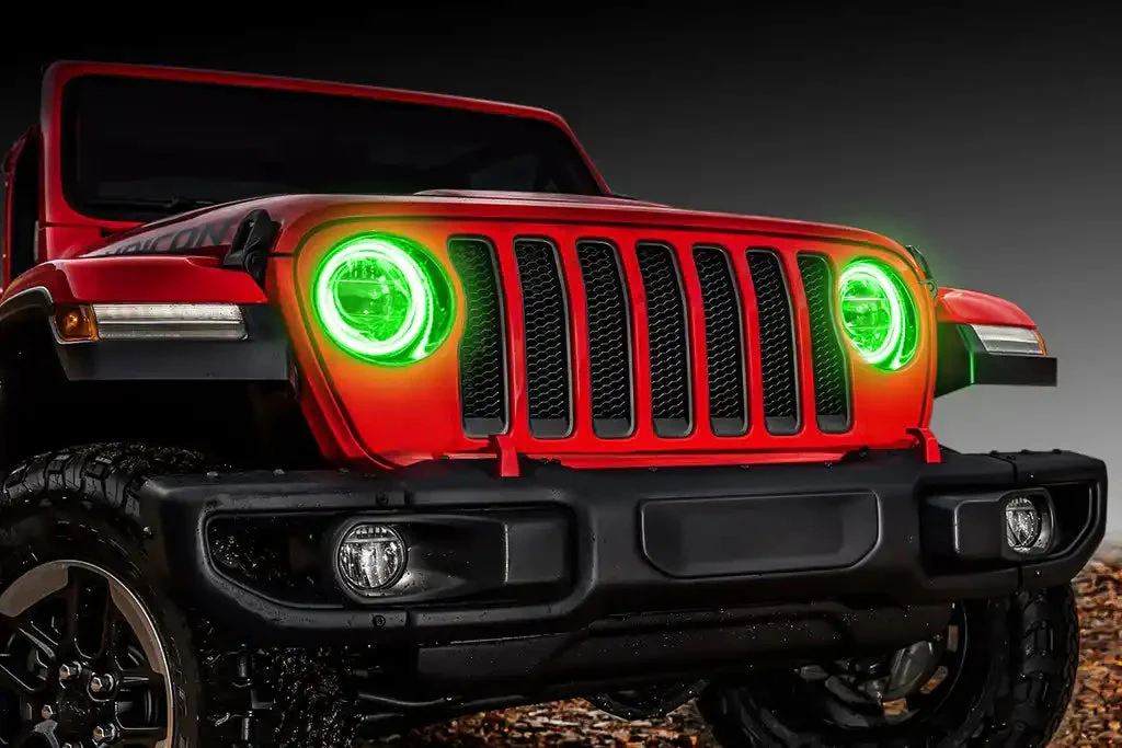 ORACLE Lighting Jeep Wrangler JL ColorSHIFT RGB+W Headlight DRL Upgrade Kit - Image 19