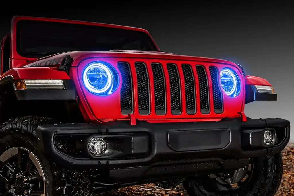 ORACLE Lighting Jeep Wrangler JL ColorSHIFT RGB+W Headlight DRL Upgrade Kit - Image 32