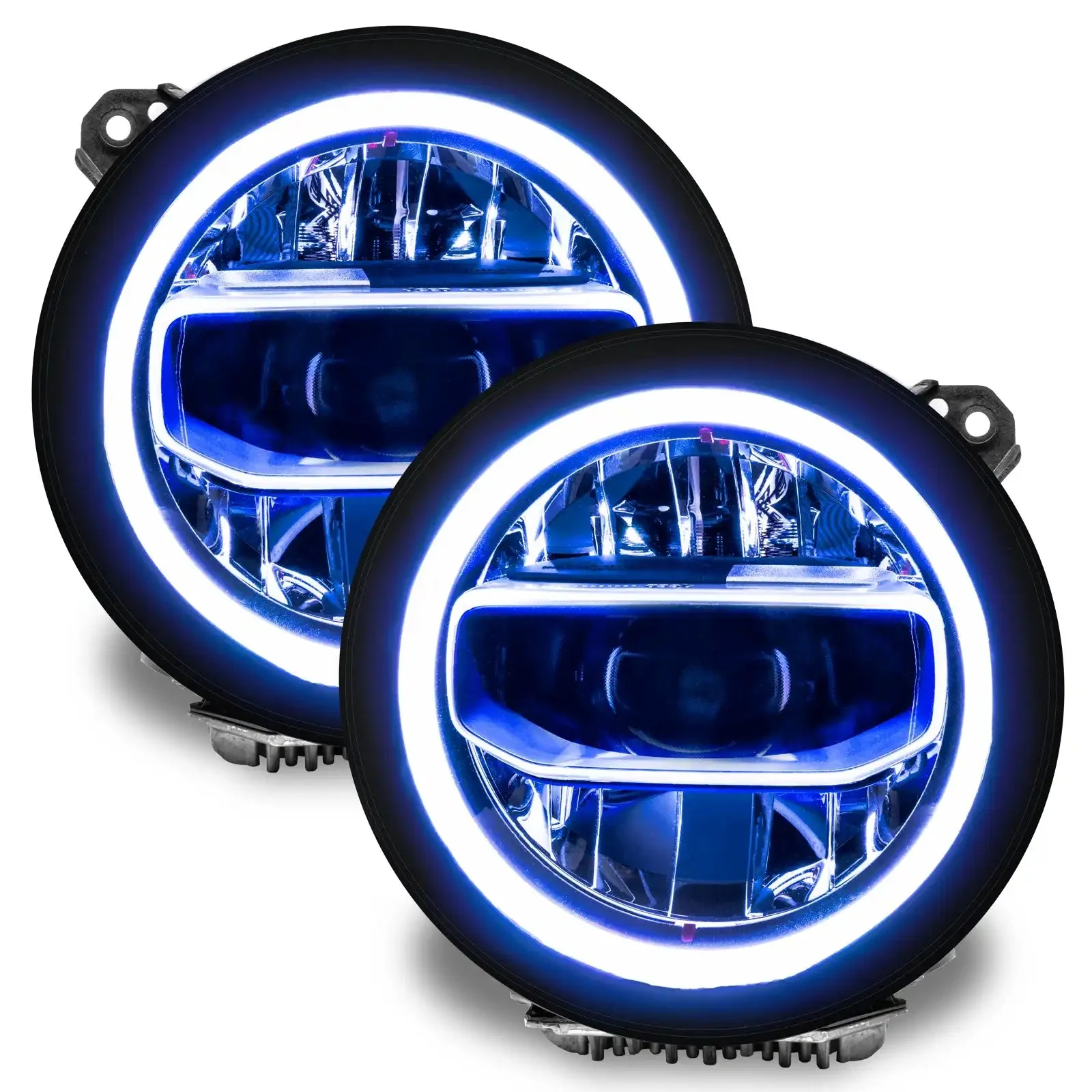 ORACLE Lighting Jeep Wrangler JL ColorSHIFT RGB+W Headlight DRL Upgrade Kit - Image 35