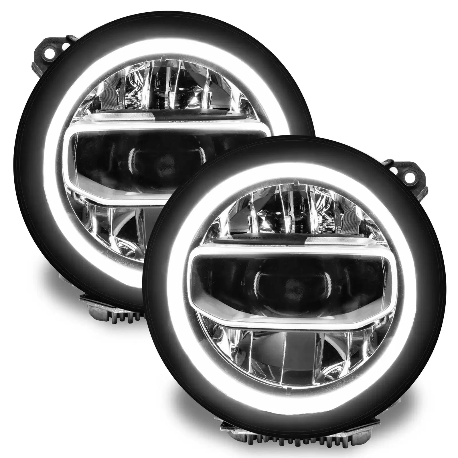 ORACLE Lighting Jeep Wrangler JL ColorSHIFT RGB+W Headlight DRL Upgrade Kit - Image 7