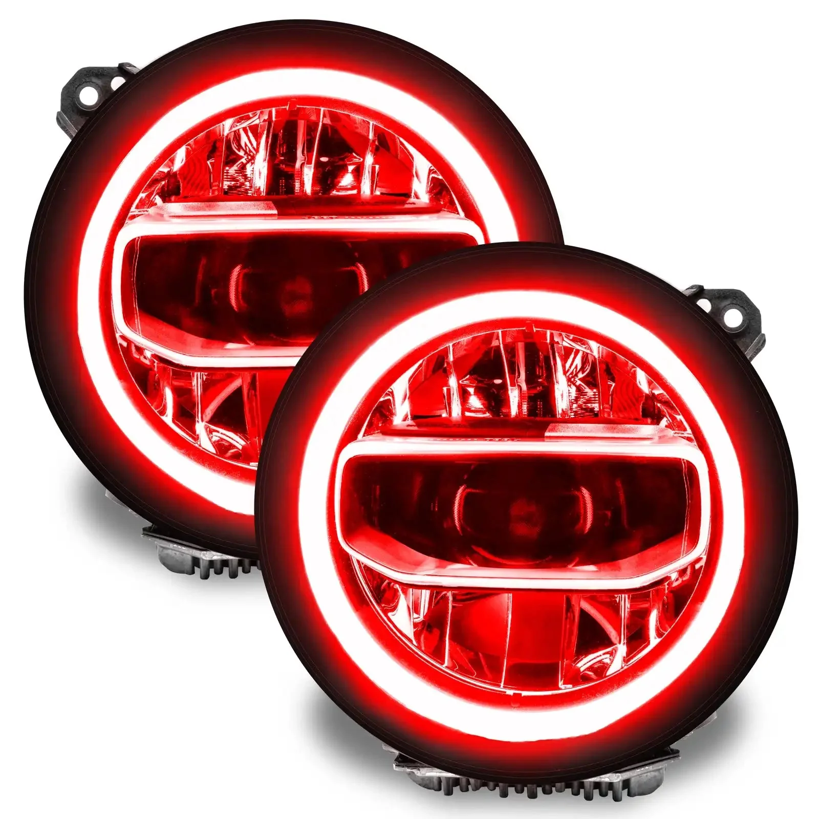 ORACLE Lighting Jeep Wrangler JL ColorSHIFT RGB+W Headlight DRL Upgrade Kit - Image 9