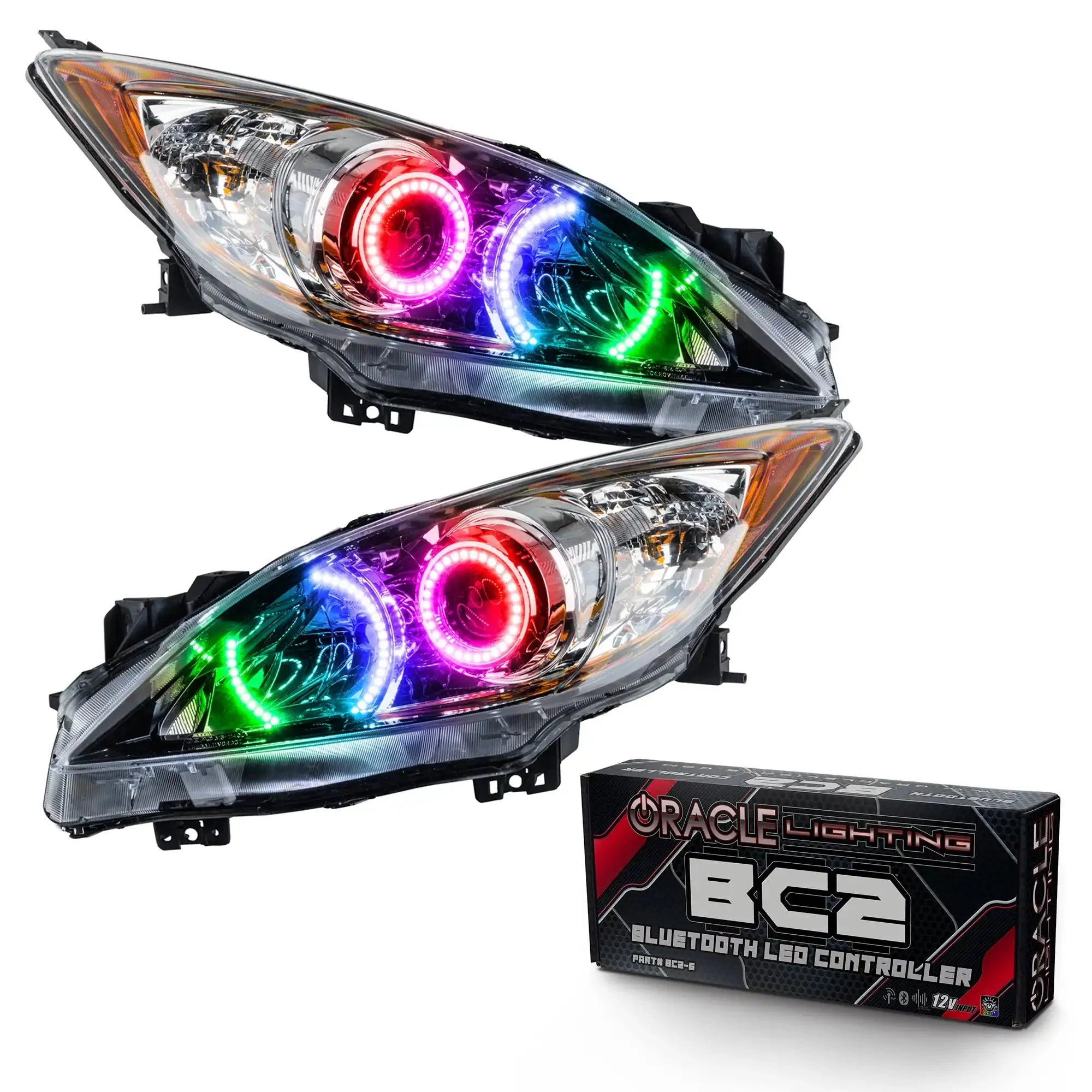 ORACLE Lighting 2010-2013 Mazda 3 Pre-Assembled Headlights - Halogen - Image 9