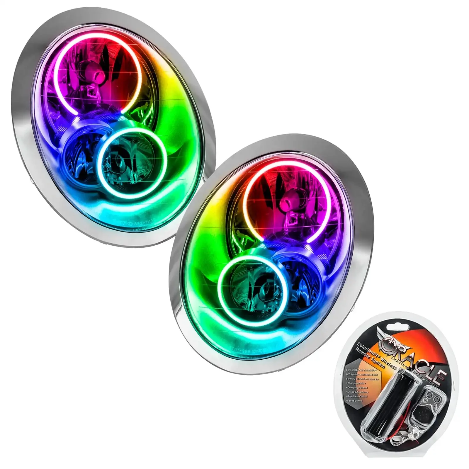 ORACLE Lighting 2005-2008 Mini Cooper/S Pre-Assembled Halo Headlights - Image 10