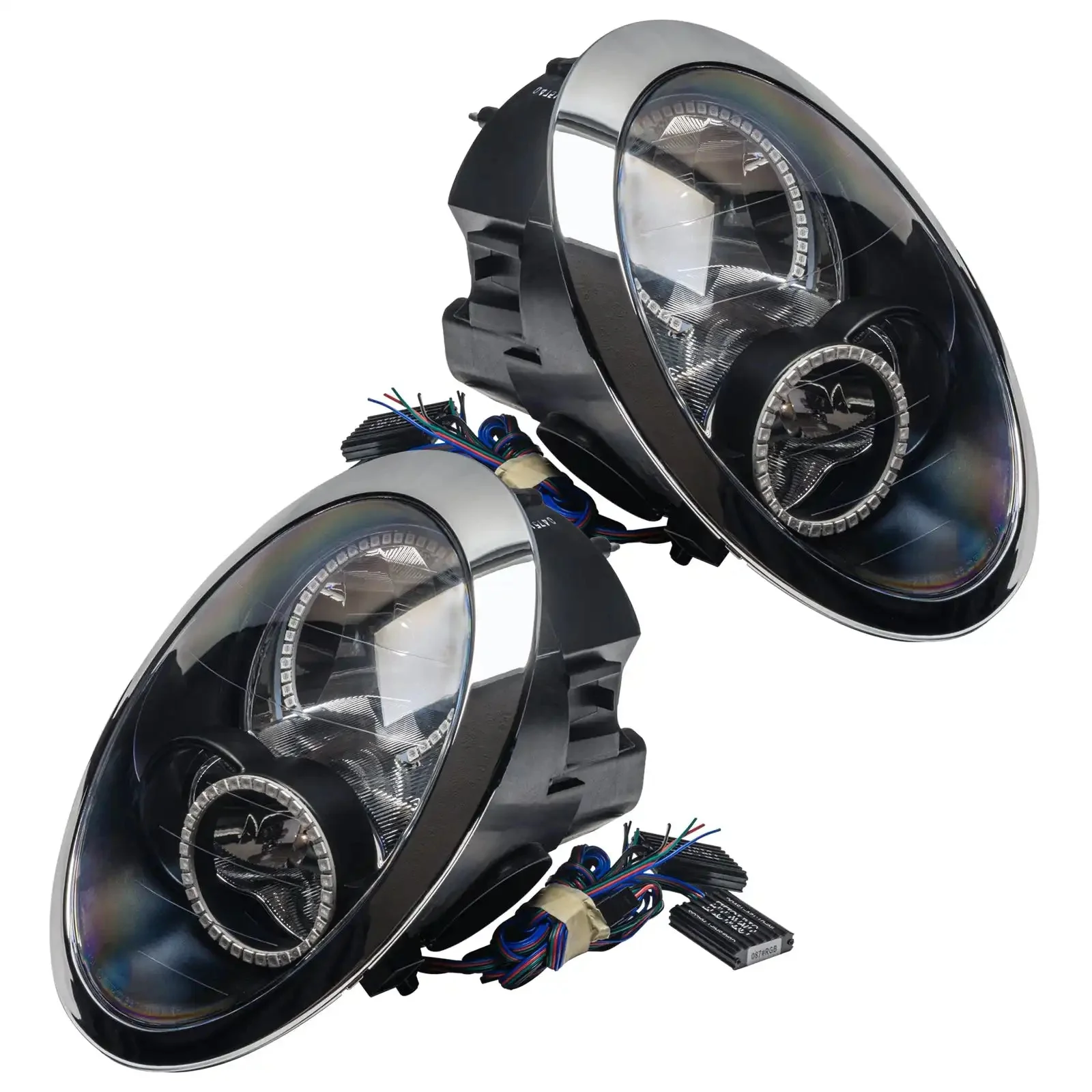 ORACLE Lighting 2005-2008 Mini Cooper/S Pre-Assembled Halo Headlights - Image 2