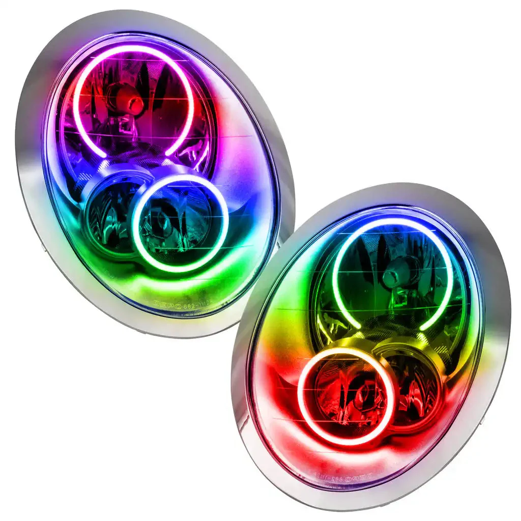 ORACLE Lighting 2005-2008 Mini Cooper/S Pre-Assembled Halo Headlights - Image 8
