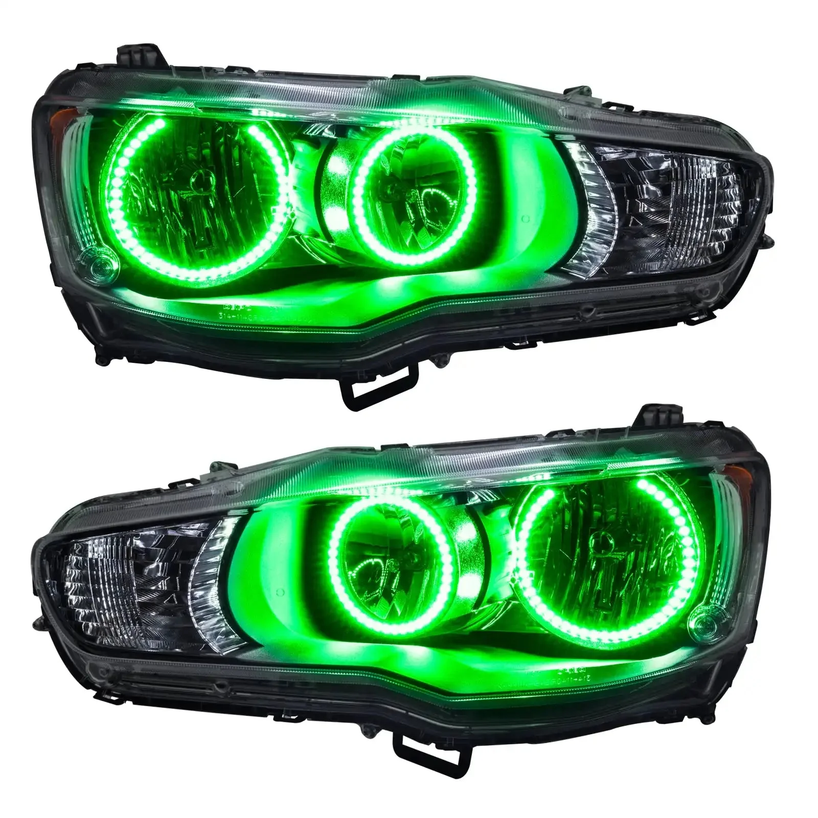 ORACLE Lighting 2008-2017 Mitsubishi Lancer Pre-Assembled Halo Headlights - Image 11