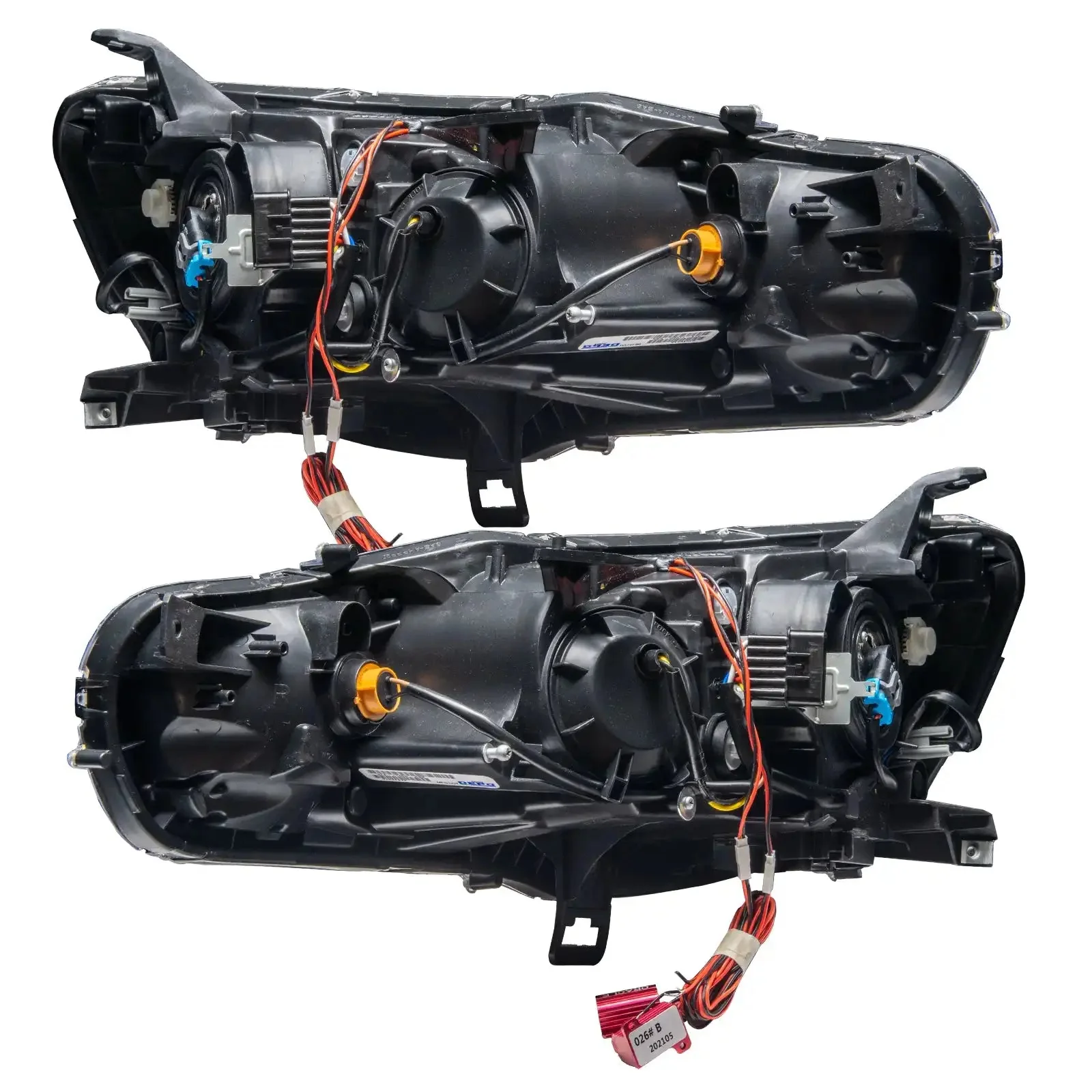 ORACLE Lighting 2008-2017 Mitsubishi Lancer Pre-Assembled Halo Headlights - Image 4