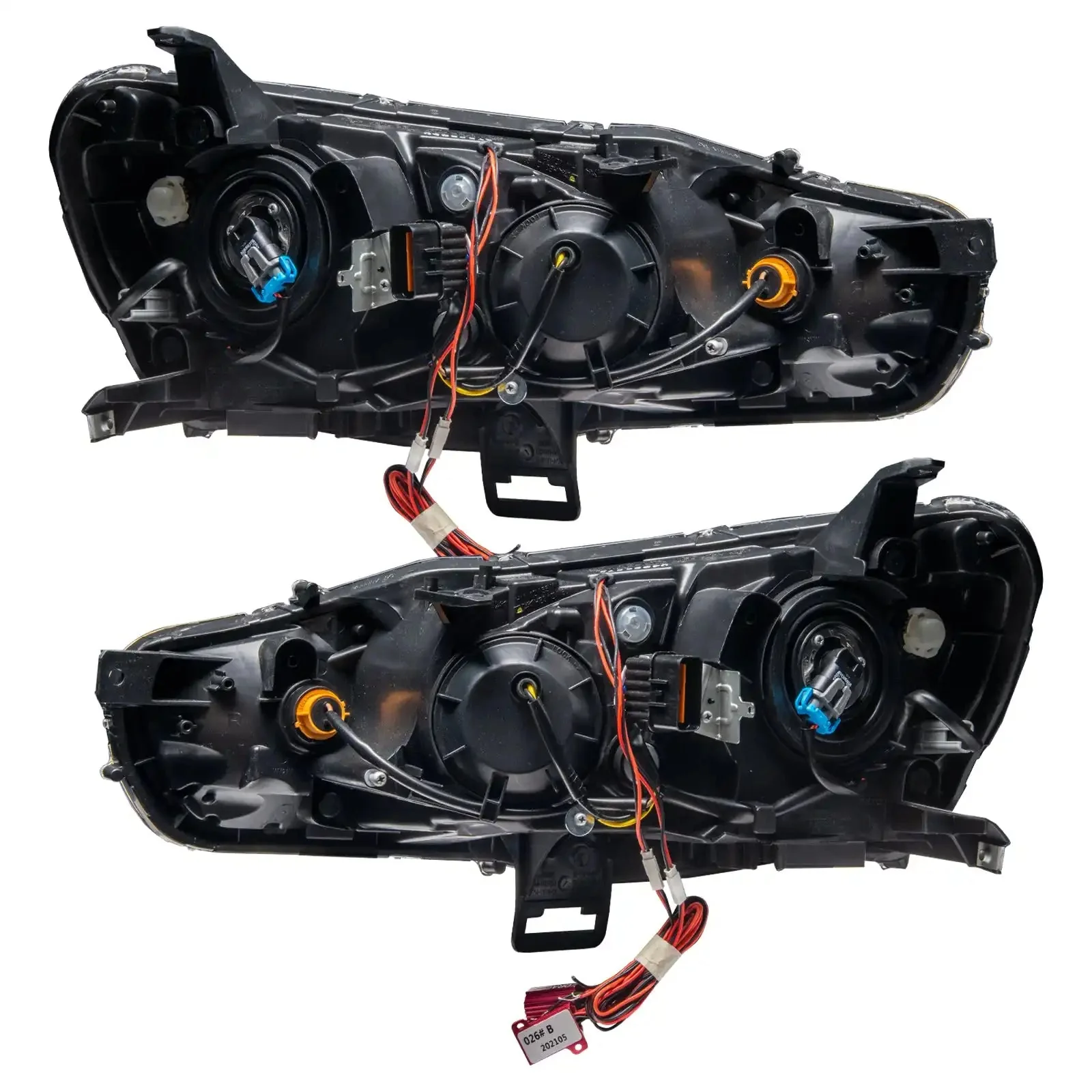 ORACLE Lighting 2008-2017 Mitsubishi Lancer Pre-Assembled Halo Headlights - Image 5