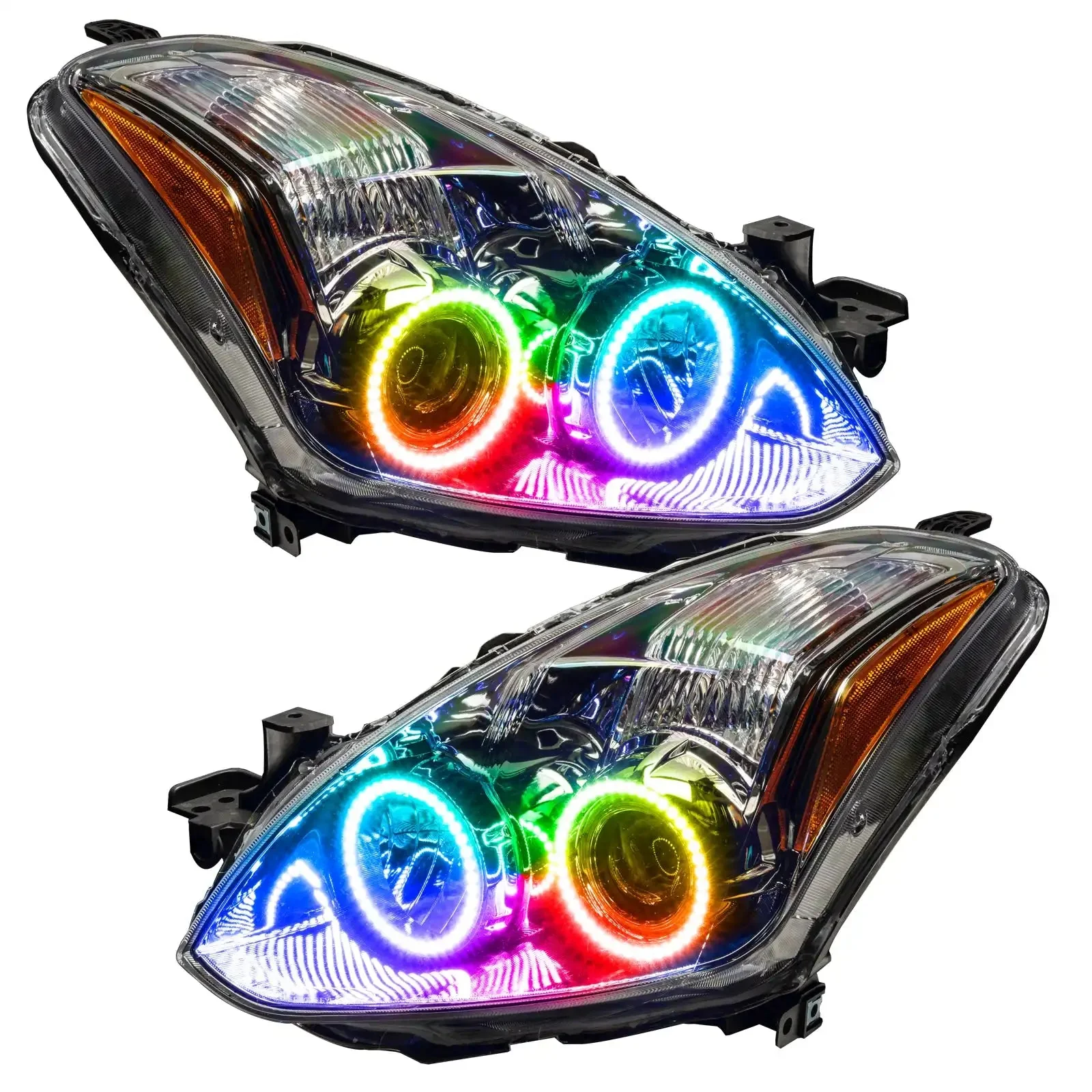 ORACLE Lighting 2010-2012 Nissan Altima Coupe Pre-Assembled Halo Headlights - Image 6