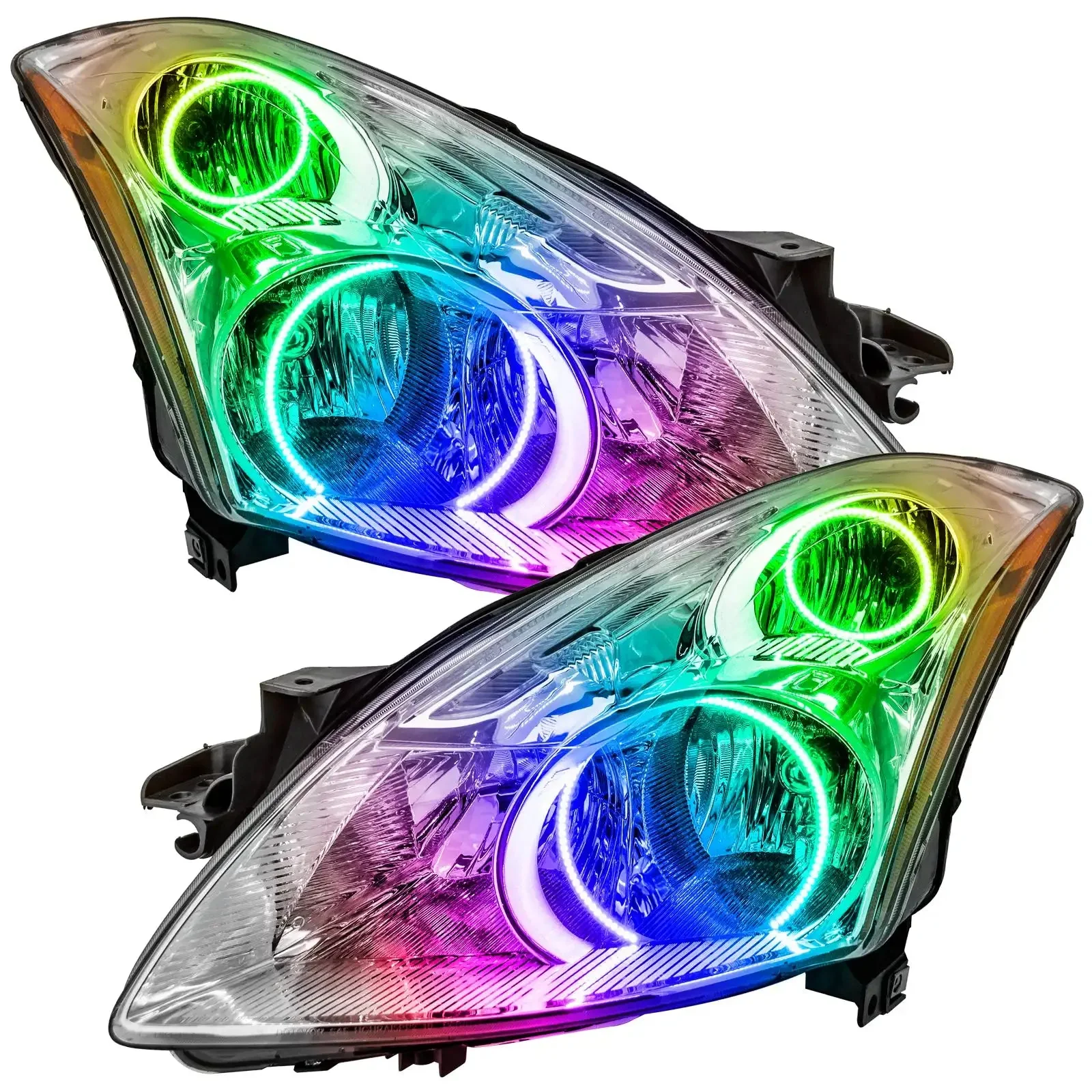 ORACLE Lighting 2010-2012 Nissan Altima Sedan Pre-Assembled LED Halo Headlights - Image 4