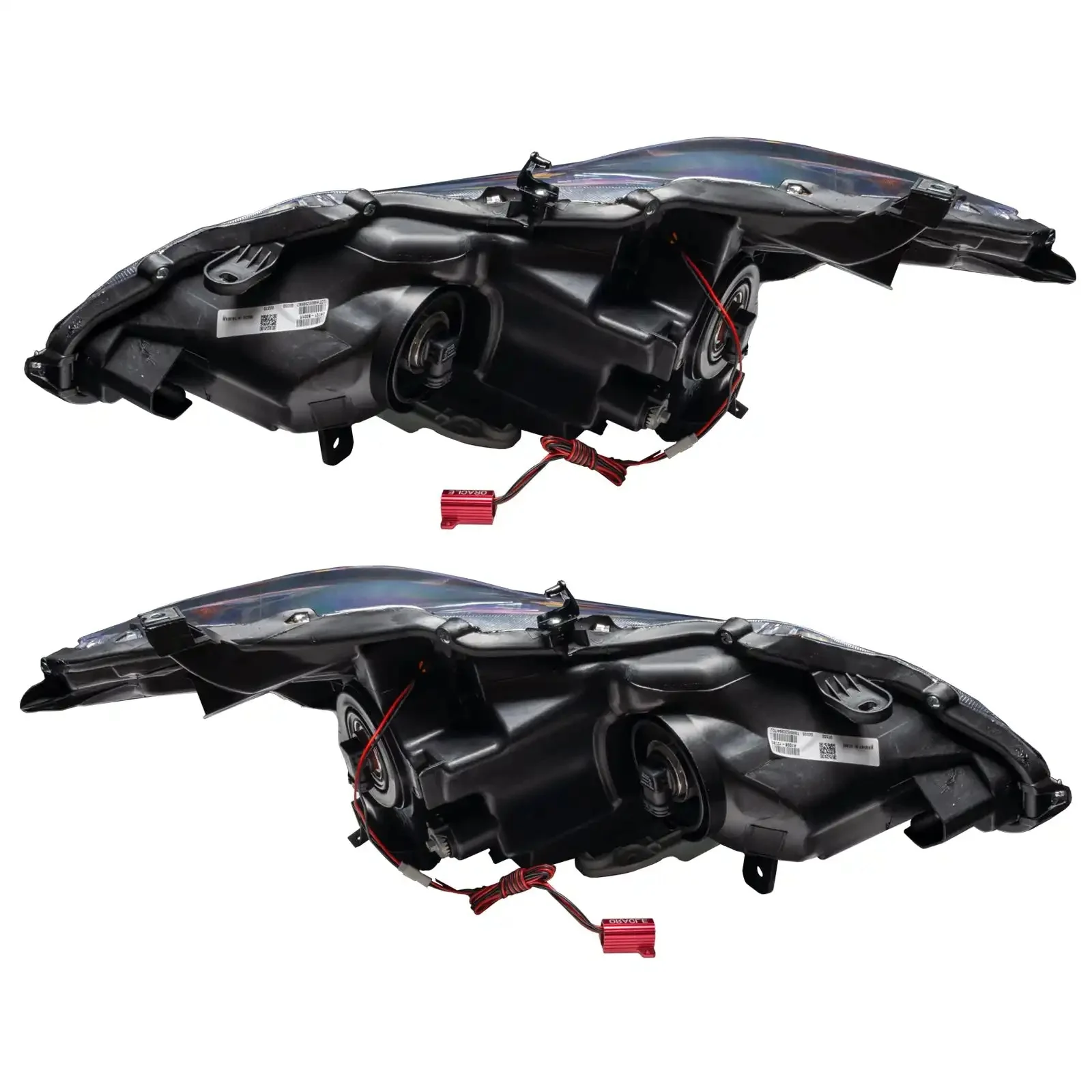 ORACLE Lighting 2013-2015 Nissan Altima Sedan Pre-Assembled Halo Headlights - (Halogen) - Image 4