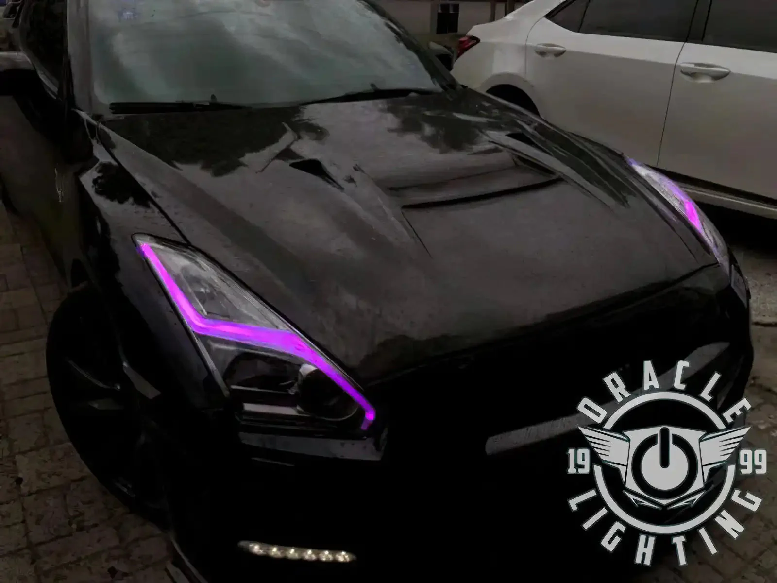 ORACLE Lighting 2015-2024 Nissan GT-R ColorSHIFT "Lightning Bolt" RGB+W Headlight DRL Upgrade Kit - Image 21