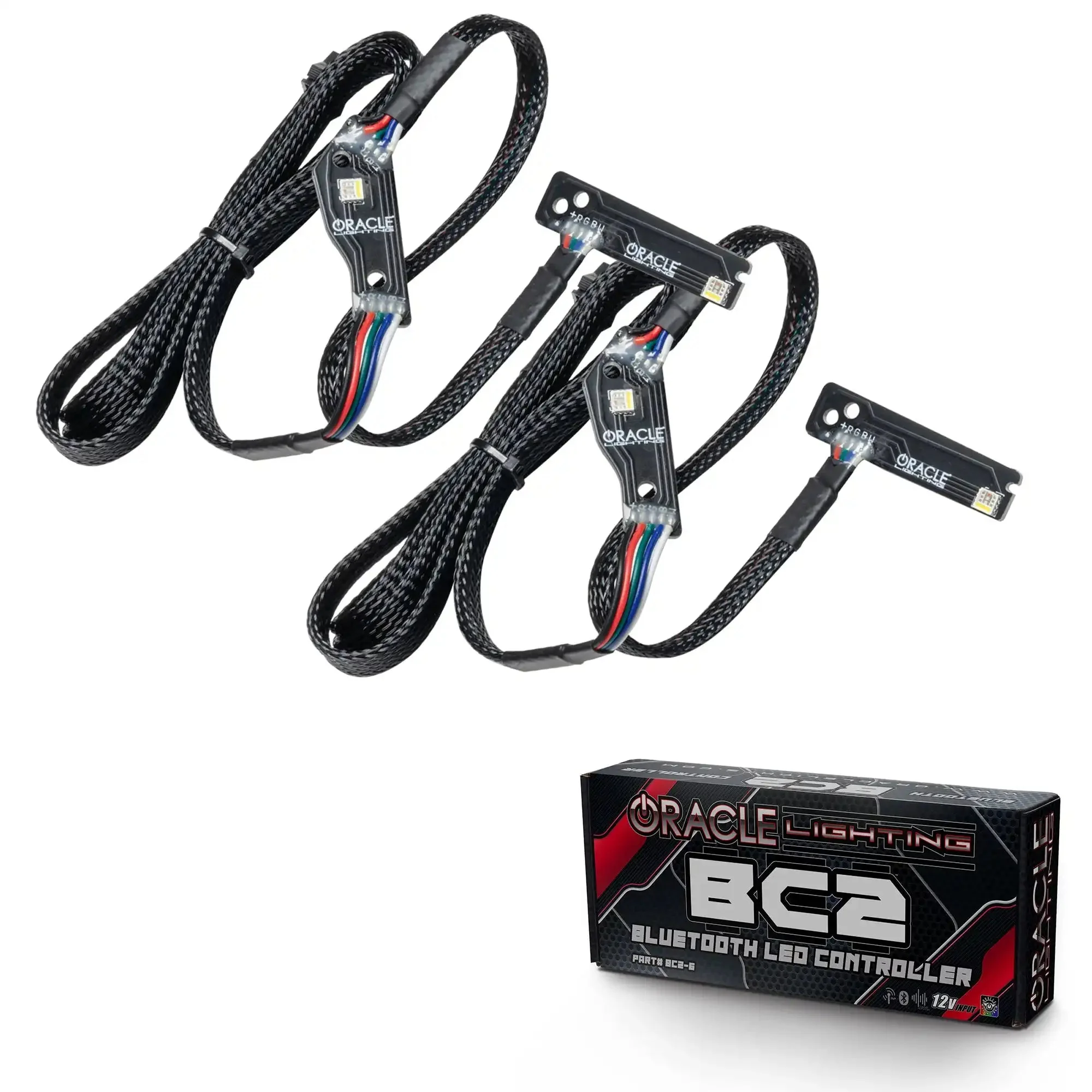 ORACLE Lighting 2015-2024 Nissan GT-R ColorSHIFT "Lightning Bolt" RGB+W Headlight DRL Upgrade Kit - Image 25