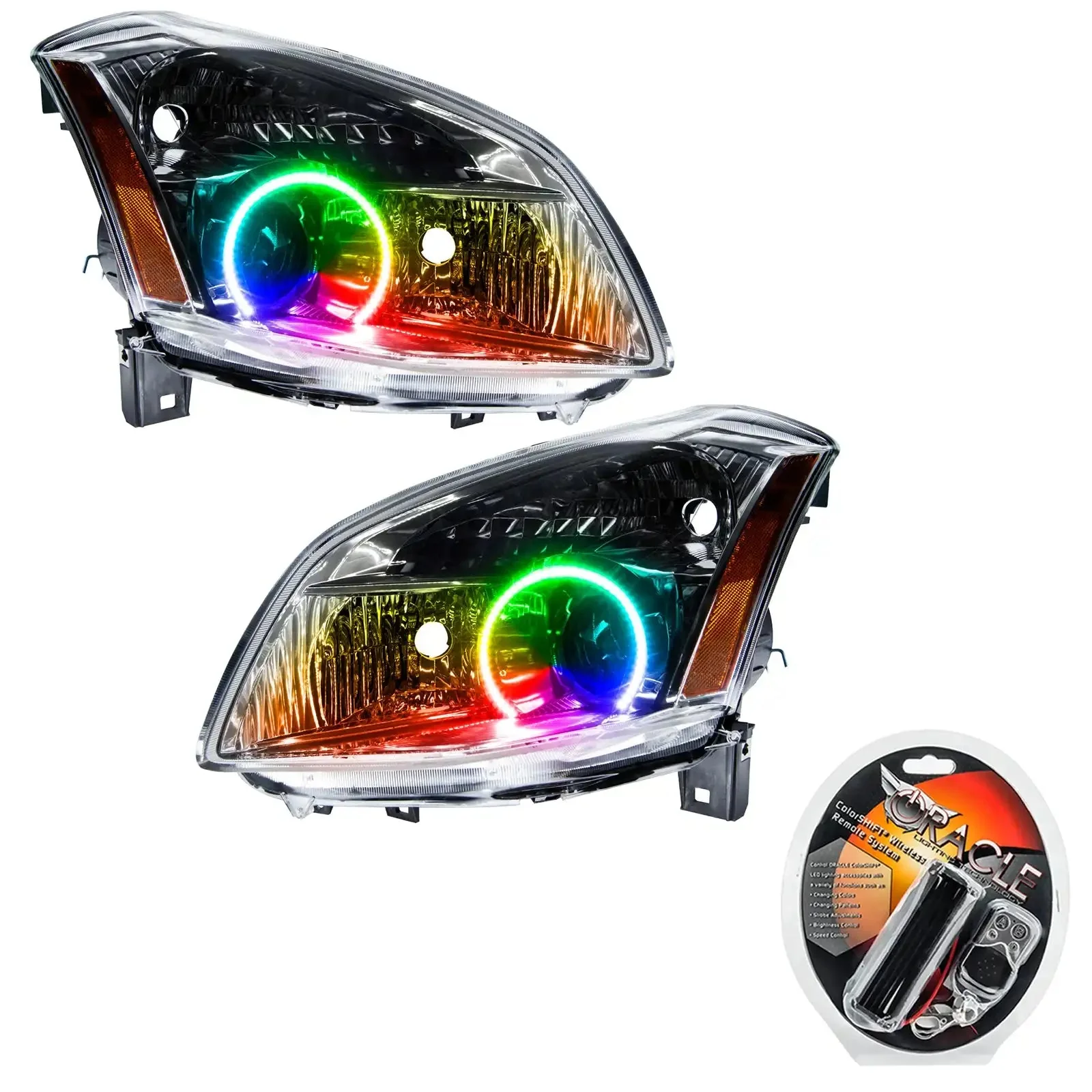 ORACLE Lighting 2007-2008 Nissan Maxima Pre-Assembled Halo Headlights - Image 7