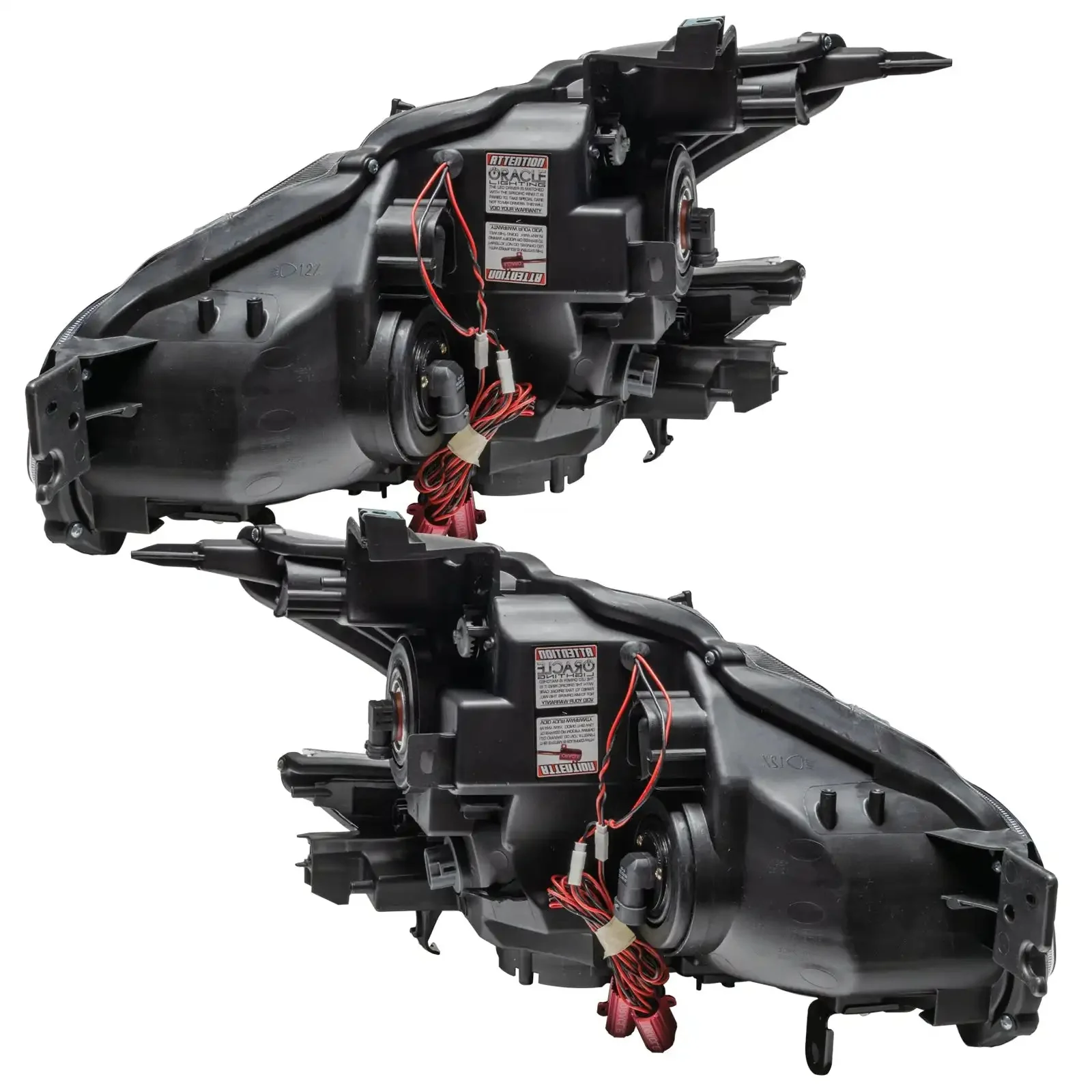 ORACLE Lighting 2009-2014 Nissan Maxima Pre-Assembled Halo Headlights-Non HID-CHROME Housing - Image 4
