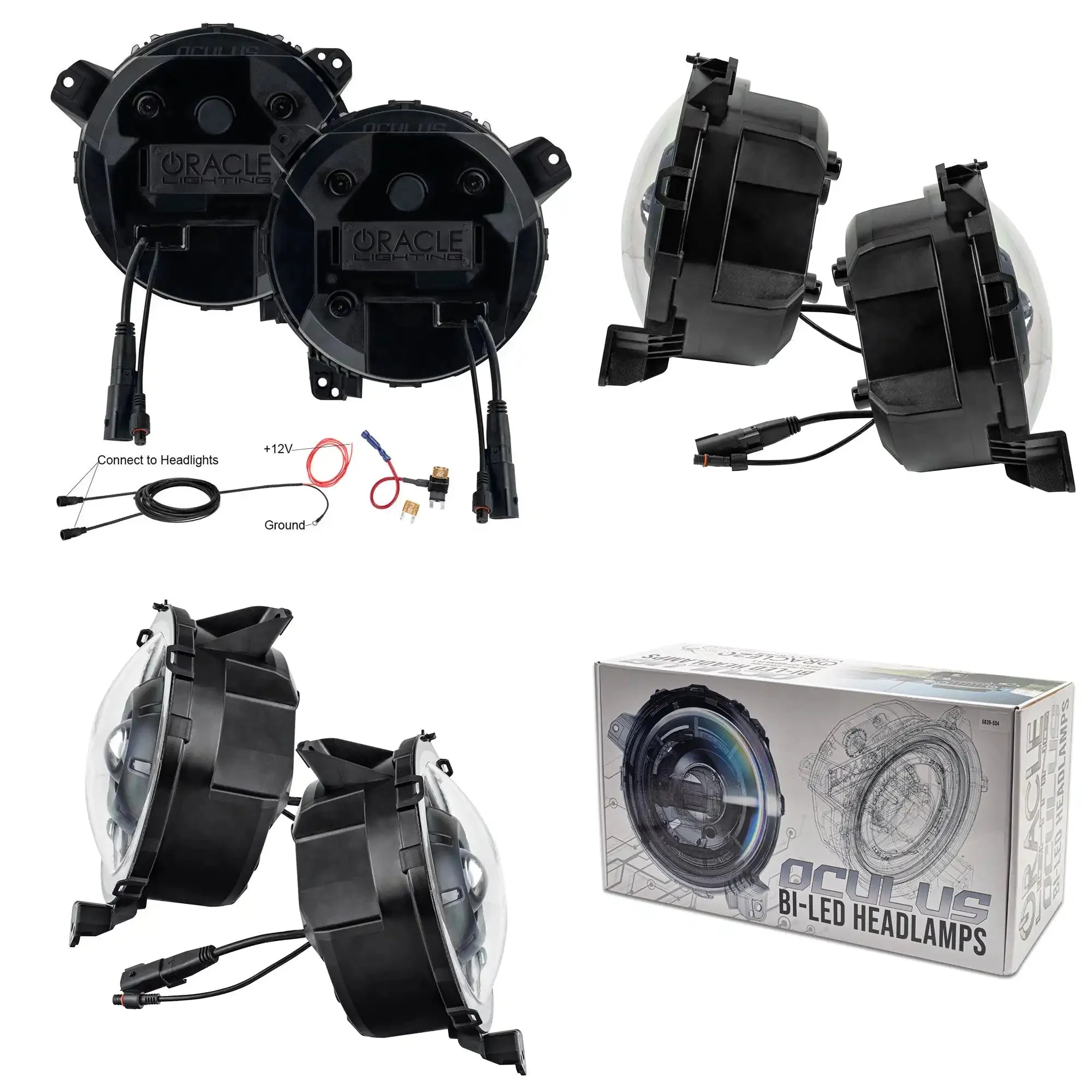 Oculus™ Bi-LED Projector Headlights for Jeep Wrangler JL/ Gladiator JT - Image 40