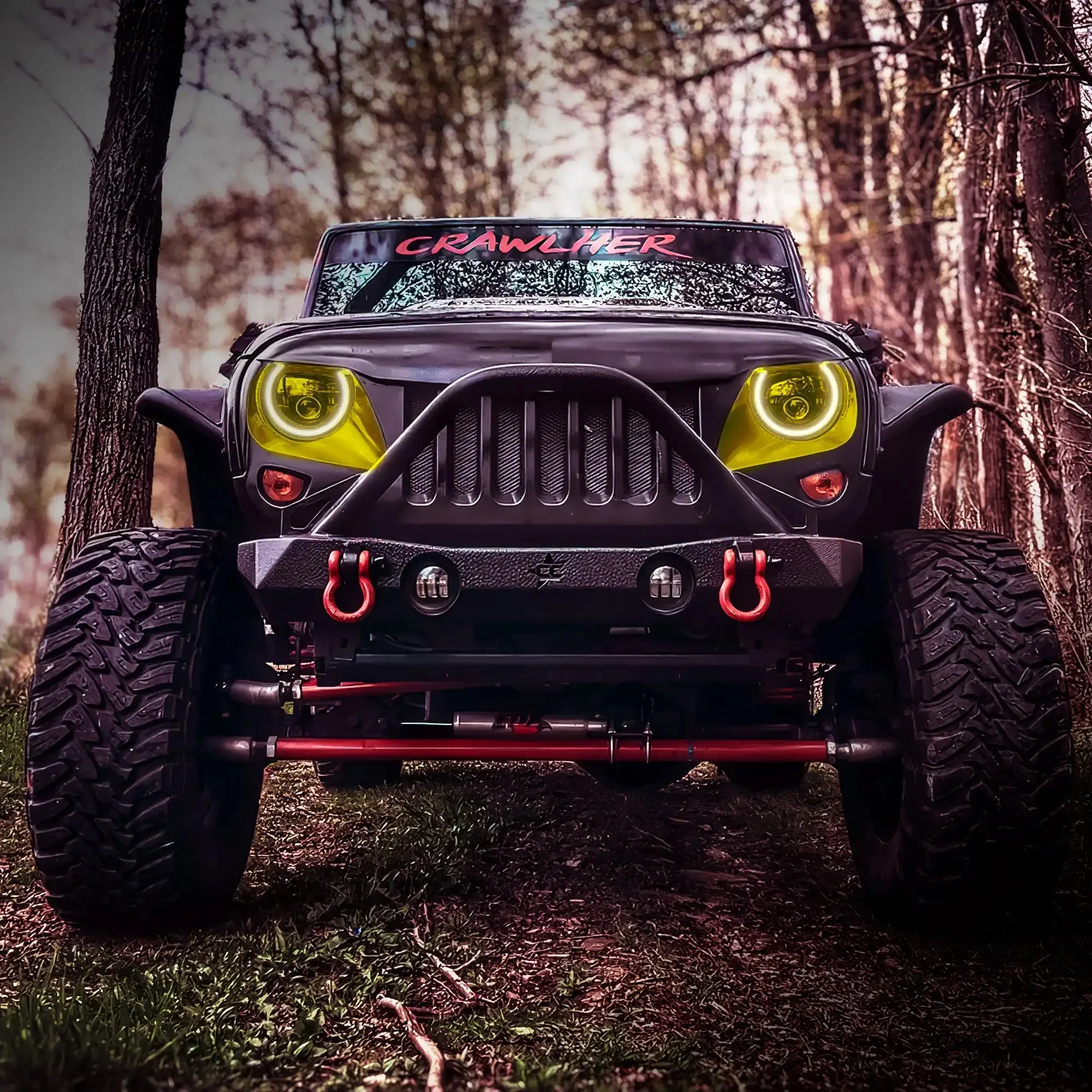ORACLE Lighting 7" High Powered LED Headlights - Black Bezel - Dynamic ColorSHIFT - Jeep Wrangler JK - Image 12
