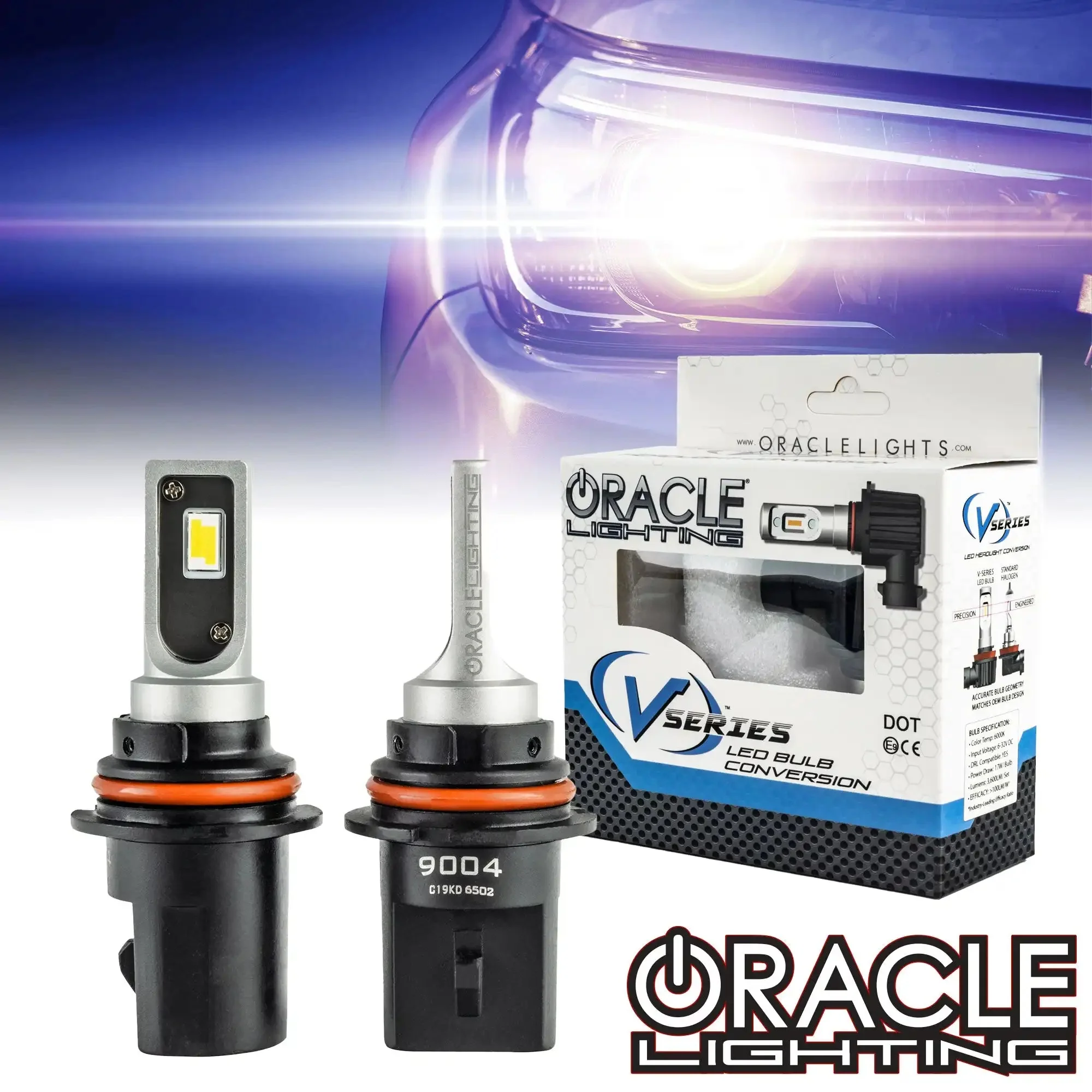 ORACLE 9004 - VSeries LED Headlight Bulb Conversion Kit