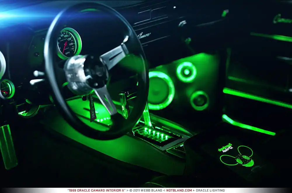 ORACLE Ambient LED Lighting Flexible Strip Footwell Kit - Image 3